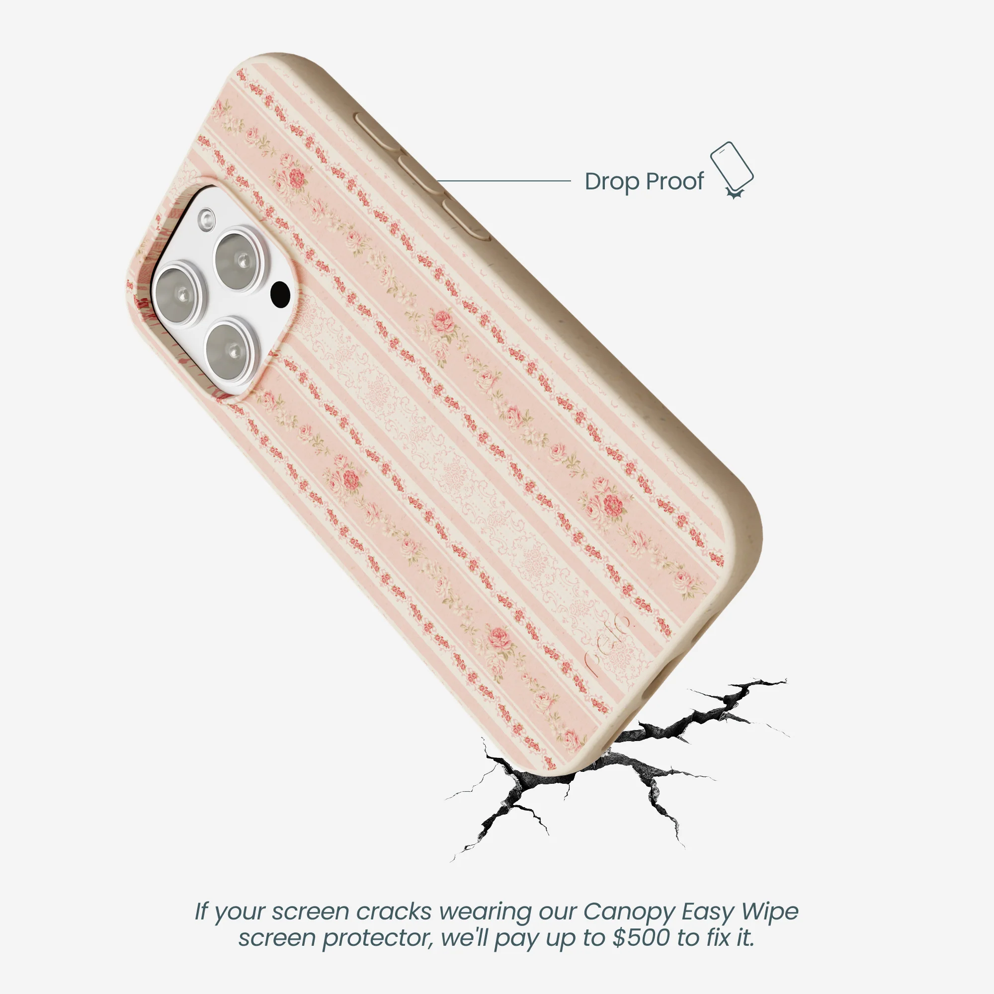 Seashell Opulent Lines iPhone 16 Pro Max Case - Image 5