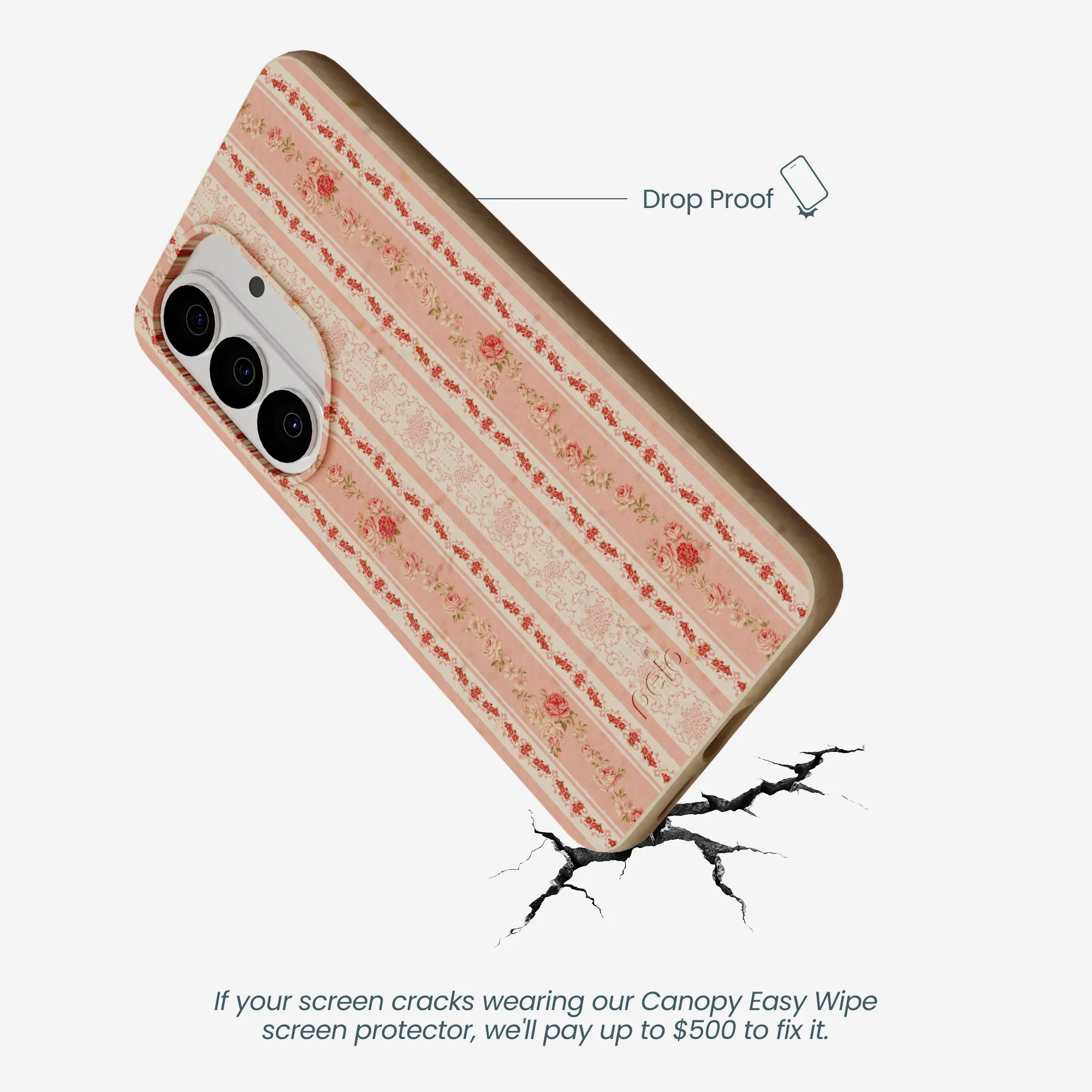 Seashell Opulent Lines Samsung Galaxy S26 Case - Image 5