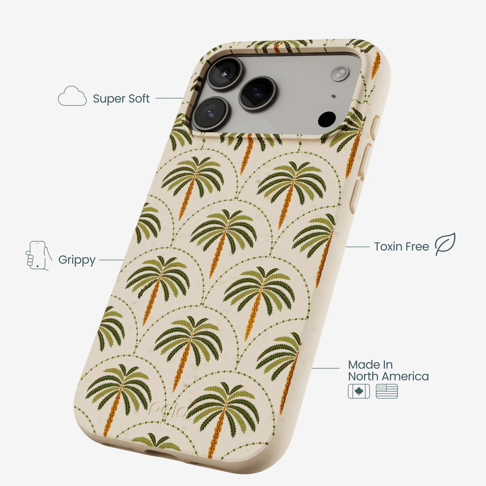Seashell Palm Reverie iPhone 17 Pro Max Case - Image 4