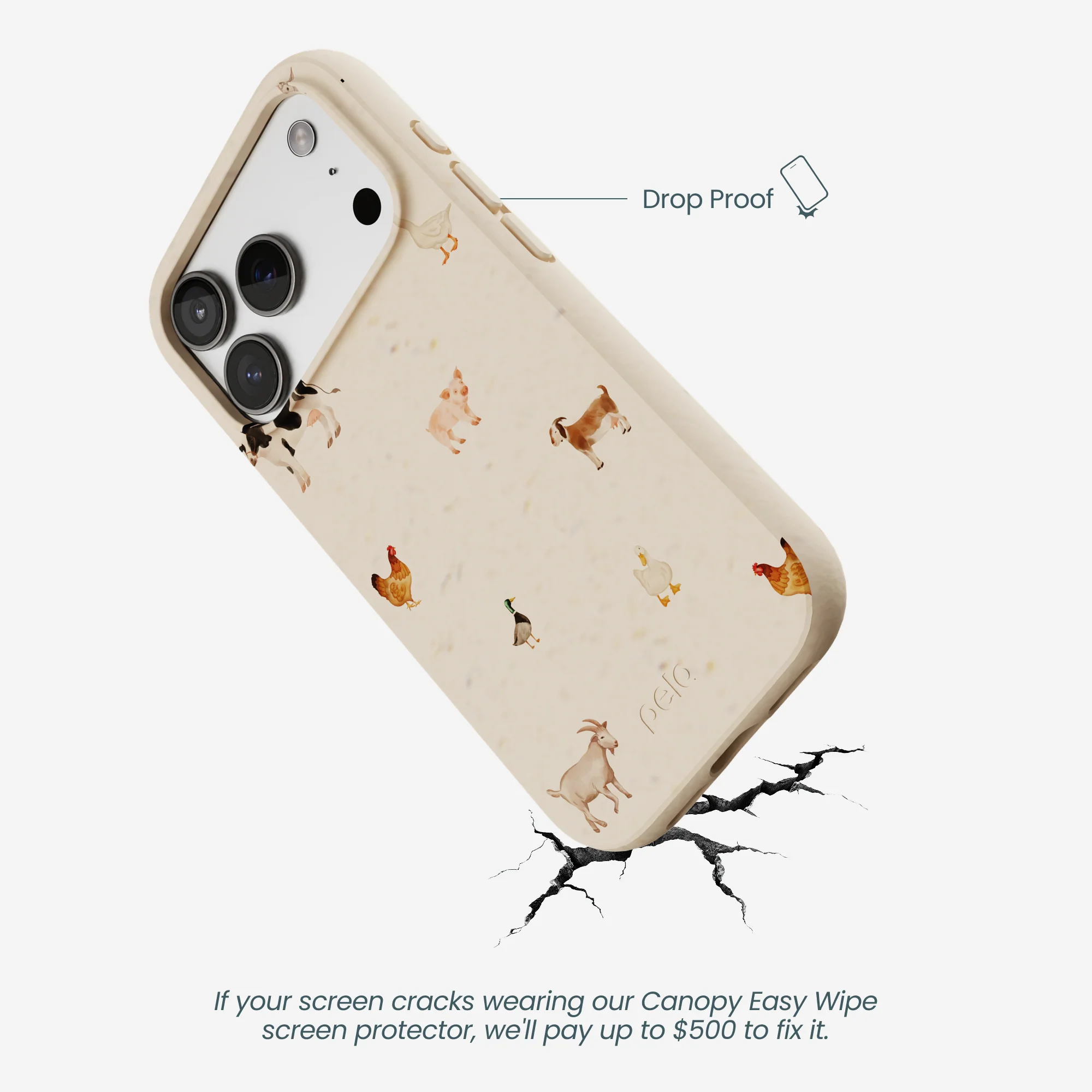 Seashell Pasture Party iPhone 17 Pro Case - Image 5