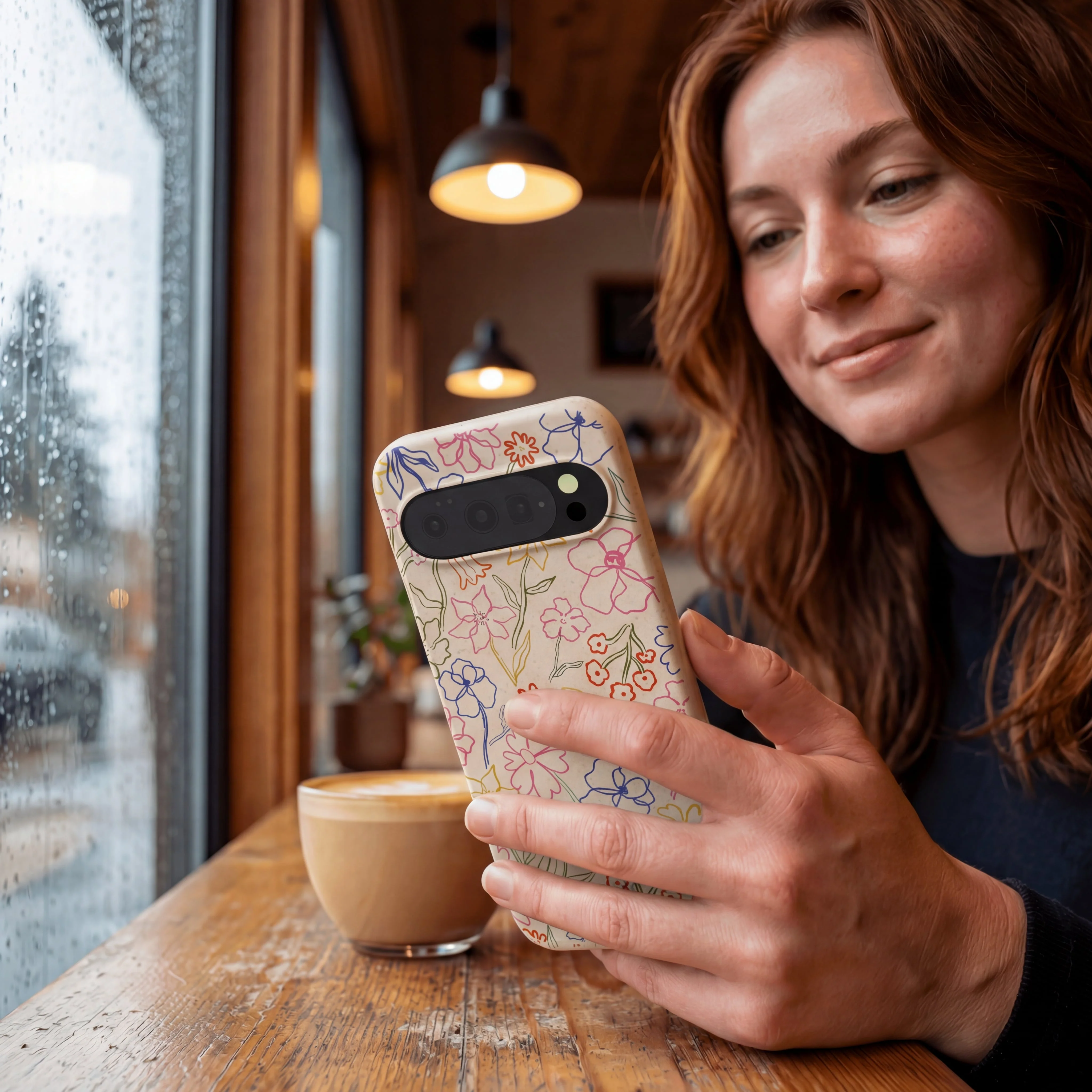 Seashell Petals Sketch Google Pixel 10/10 Pro Case - Image 2