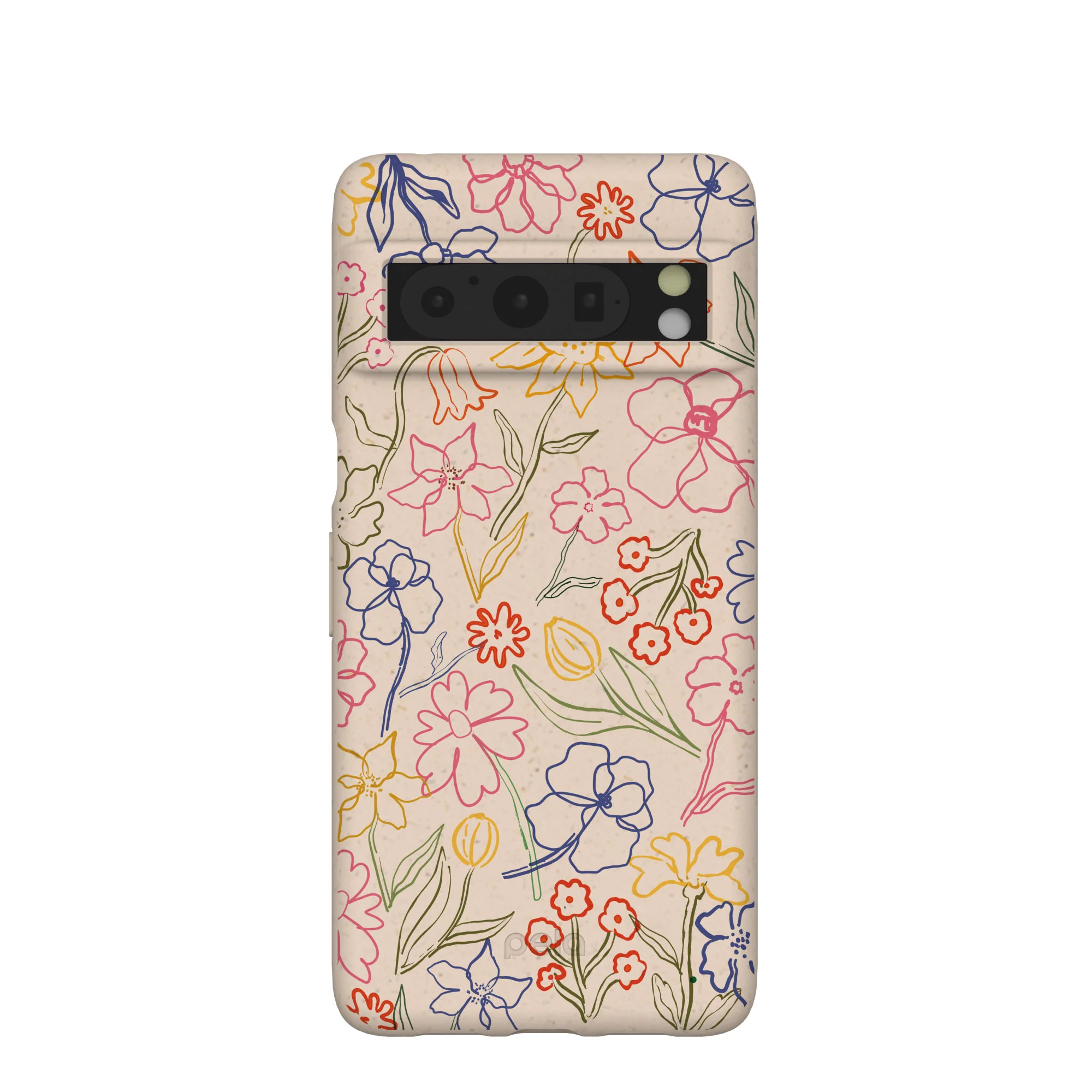 Seashell Petals Sketch Google Pixel 8 Pro Case