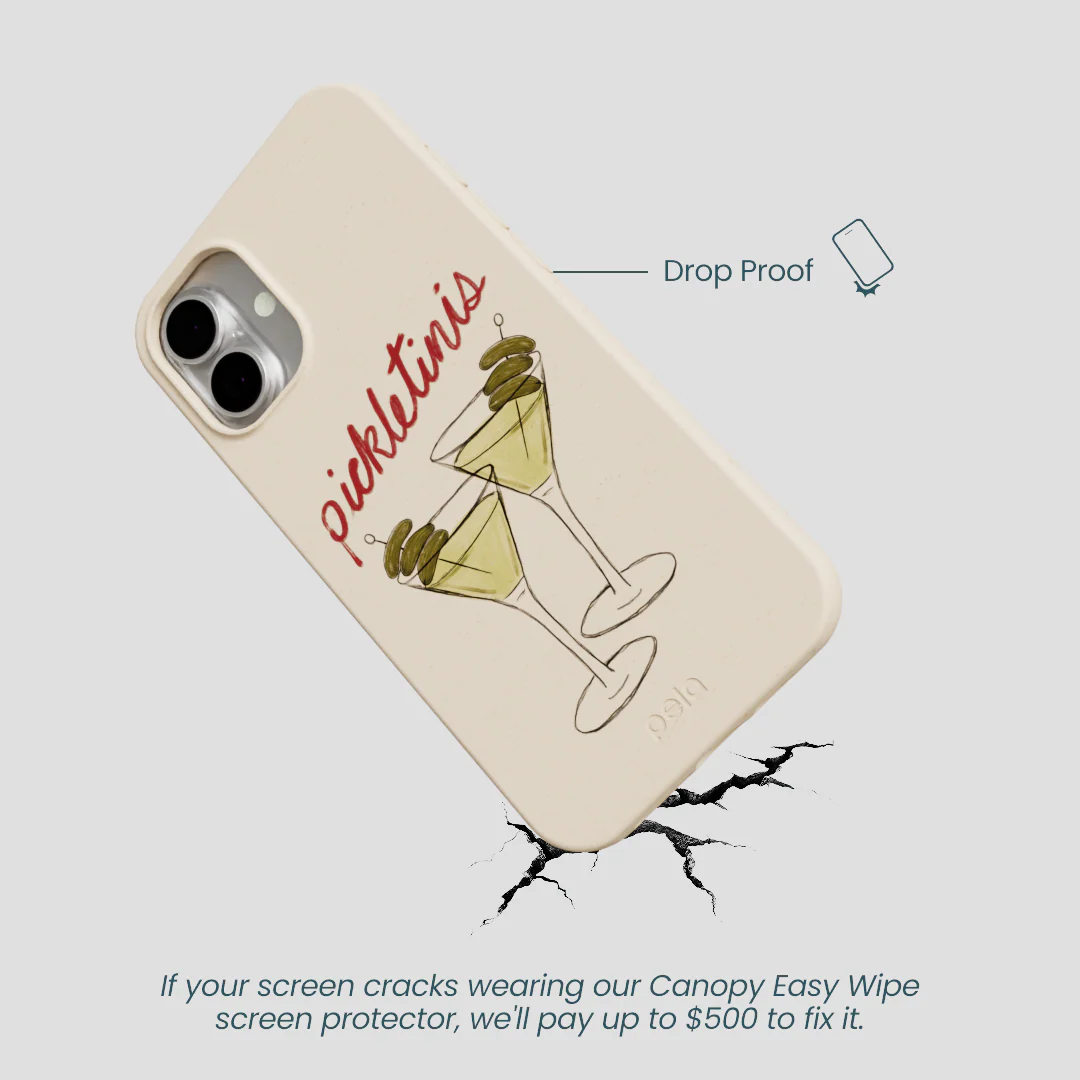 Seashell Pickletinis iPhone 16 Plus Case - Image 5