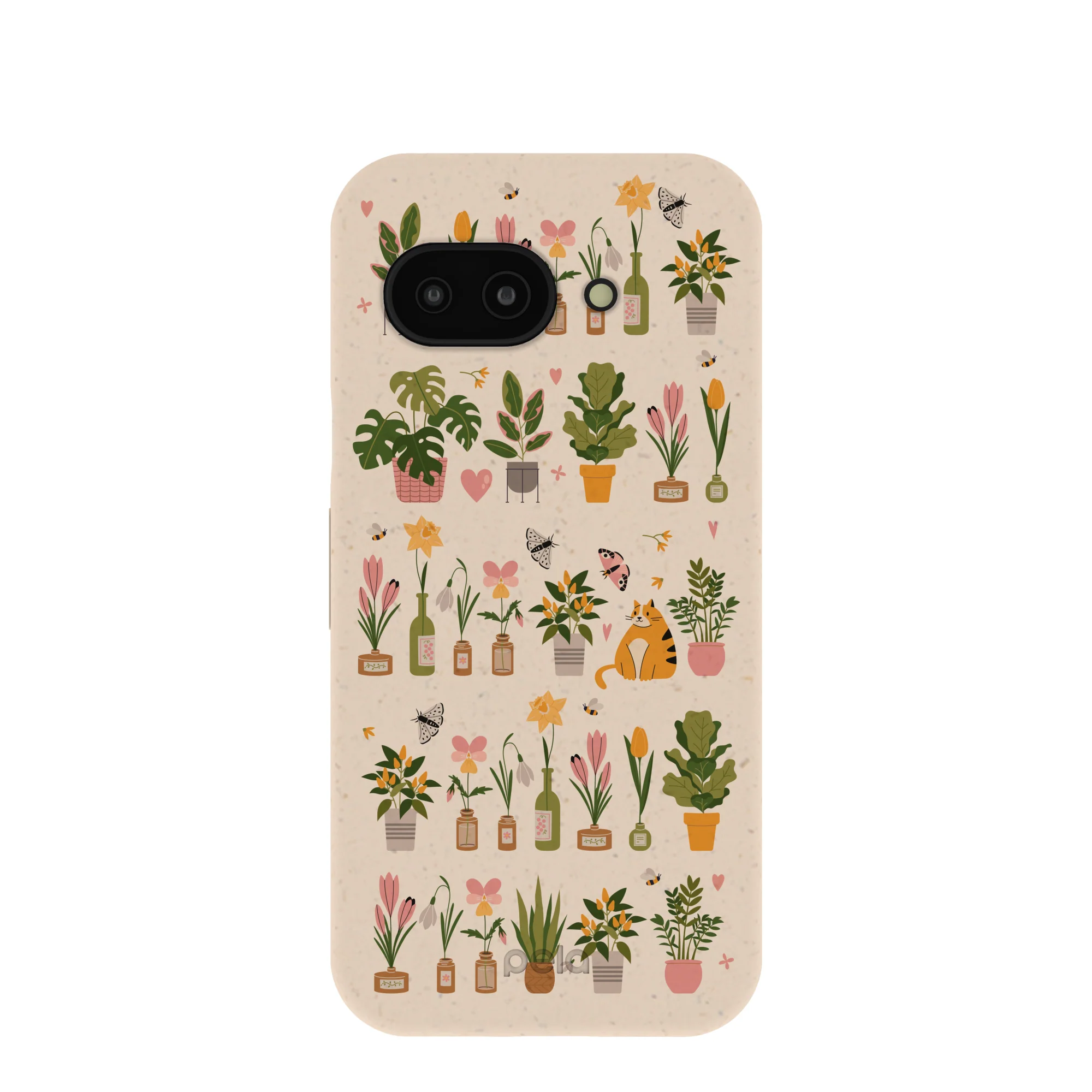 Seashell Plants and Blooms Google Pixel 9a Case