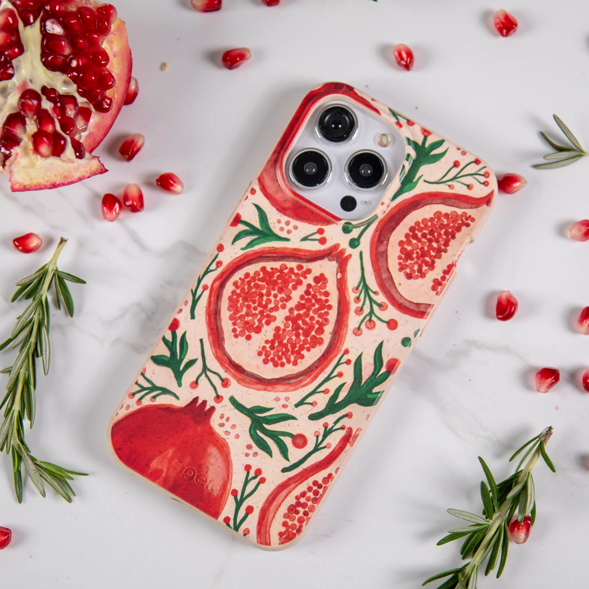 Seashell Pomegranate Cheer Google Pixel 6 Case - Image 5