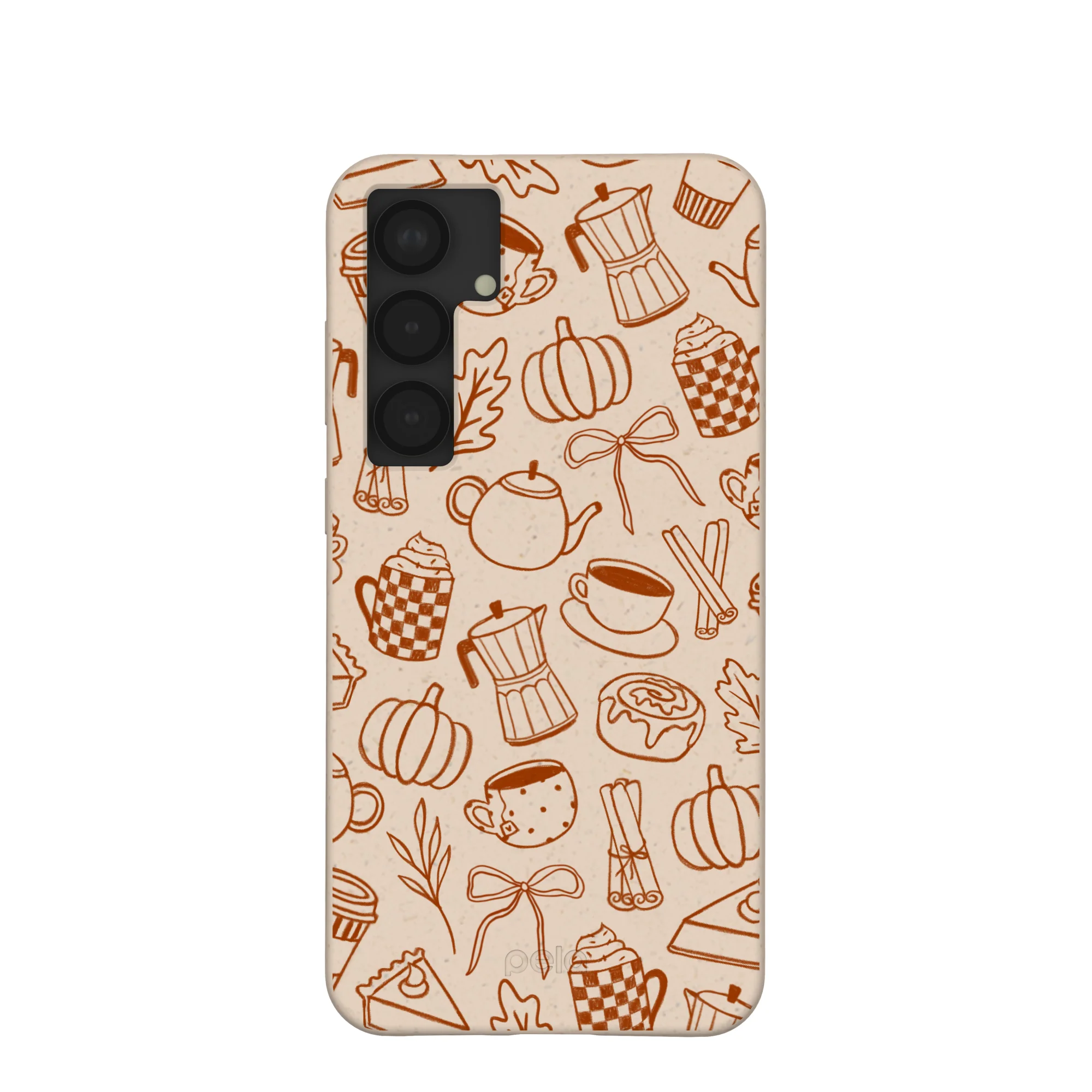 Seashell Pumpkin Spice Samsung Galaxy S25+(Plus) Case