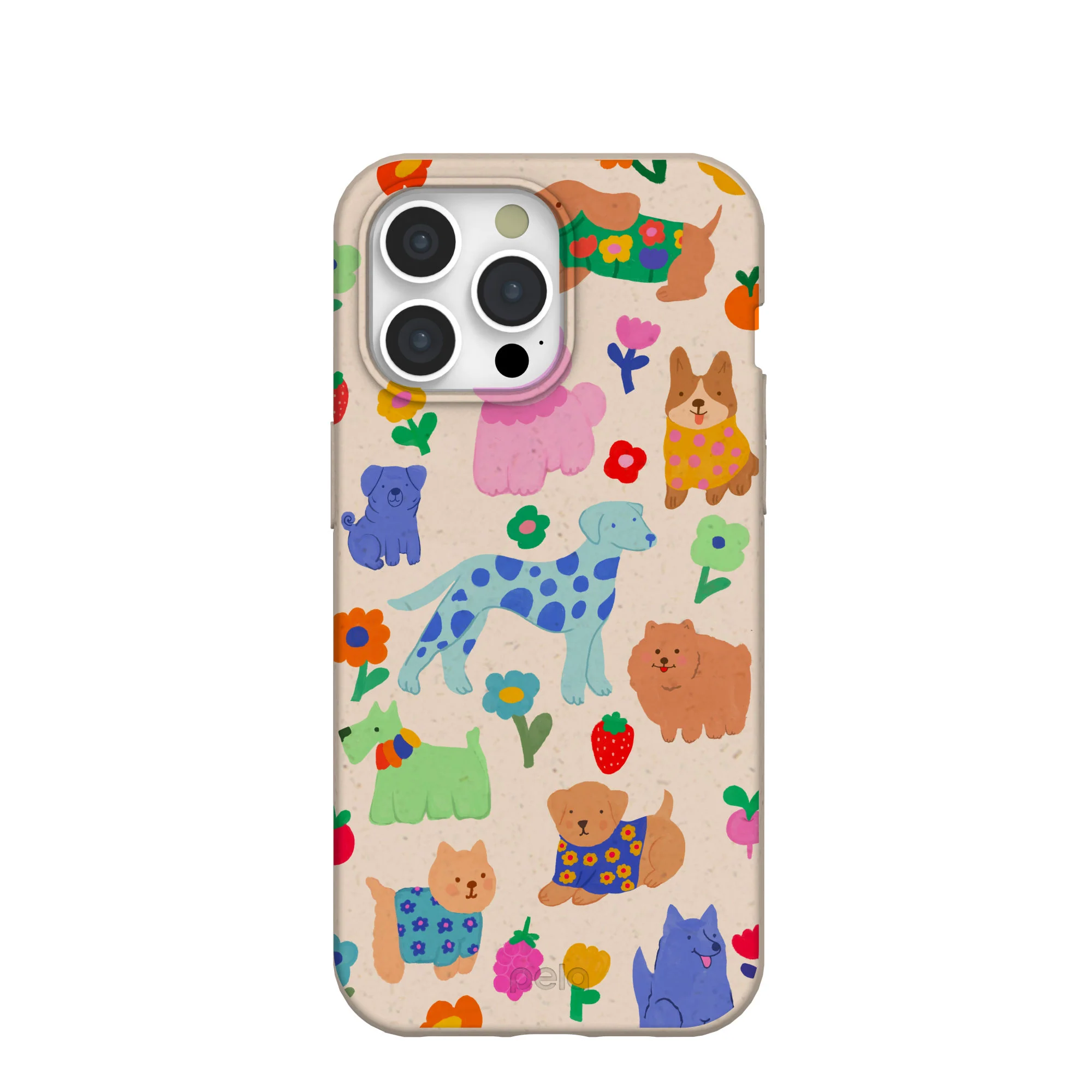 Seashell Pup Bloom iPhone 15 Pro Max Case