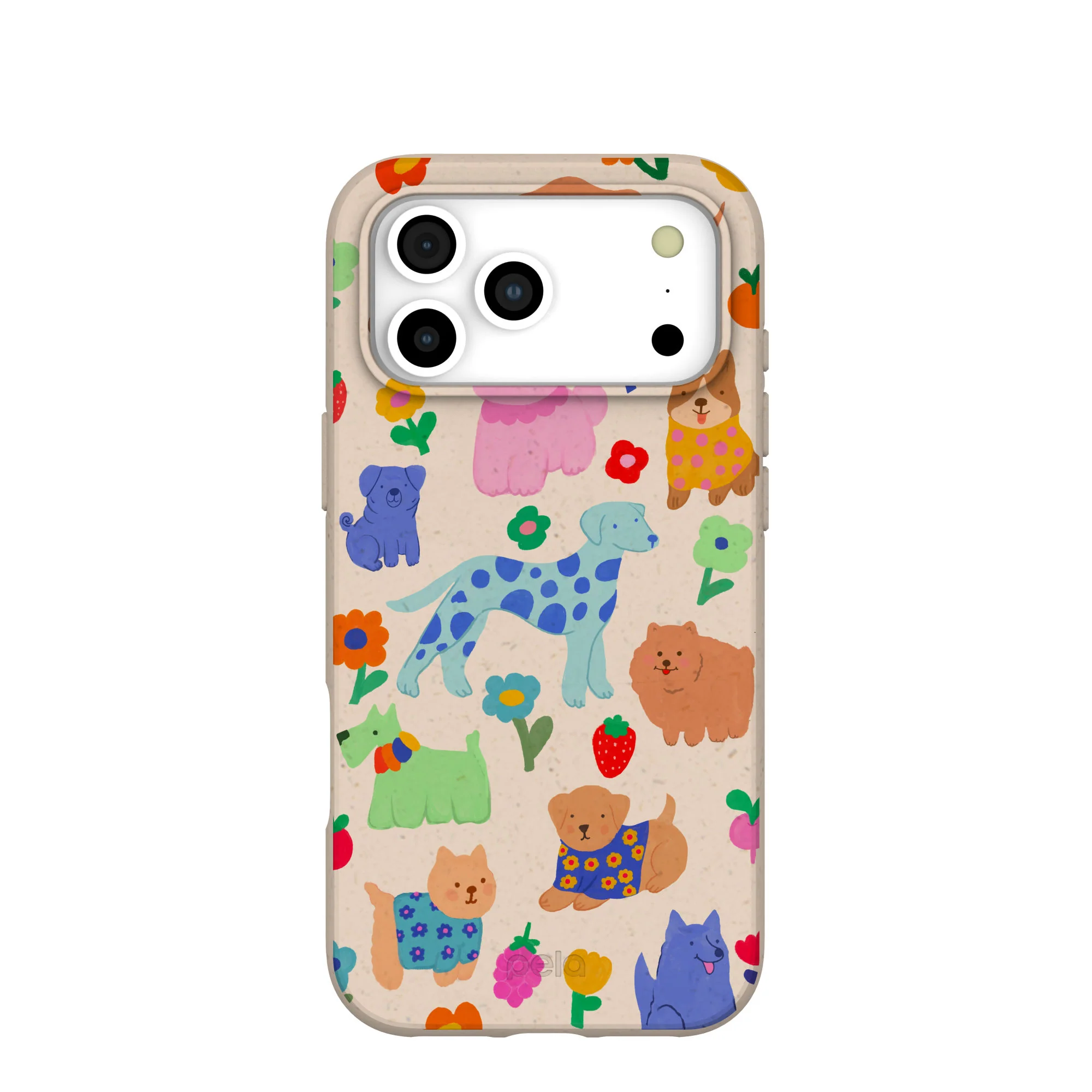 Seashell Pup Bloom iPhone 17 Pro Max Case