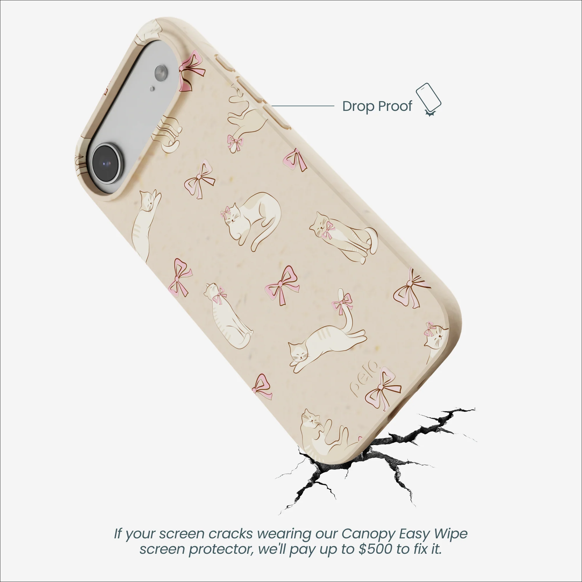 Seashell Purrfect iPhone Air Case - Image 4