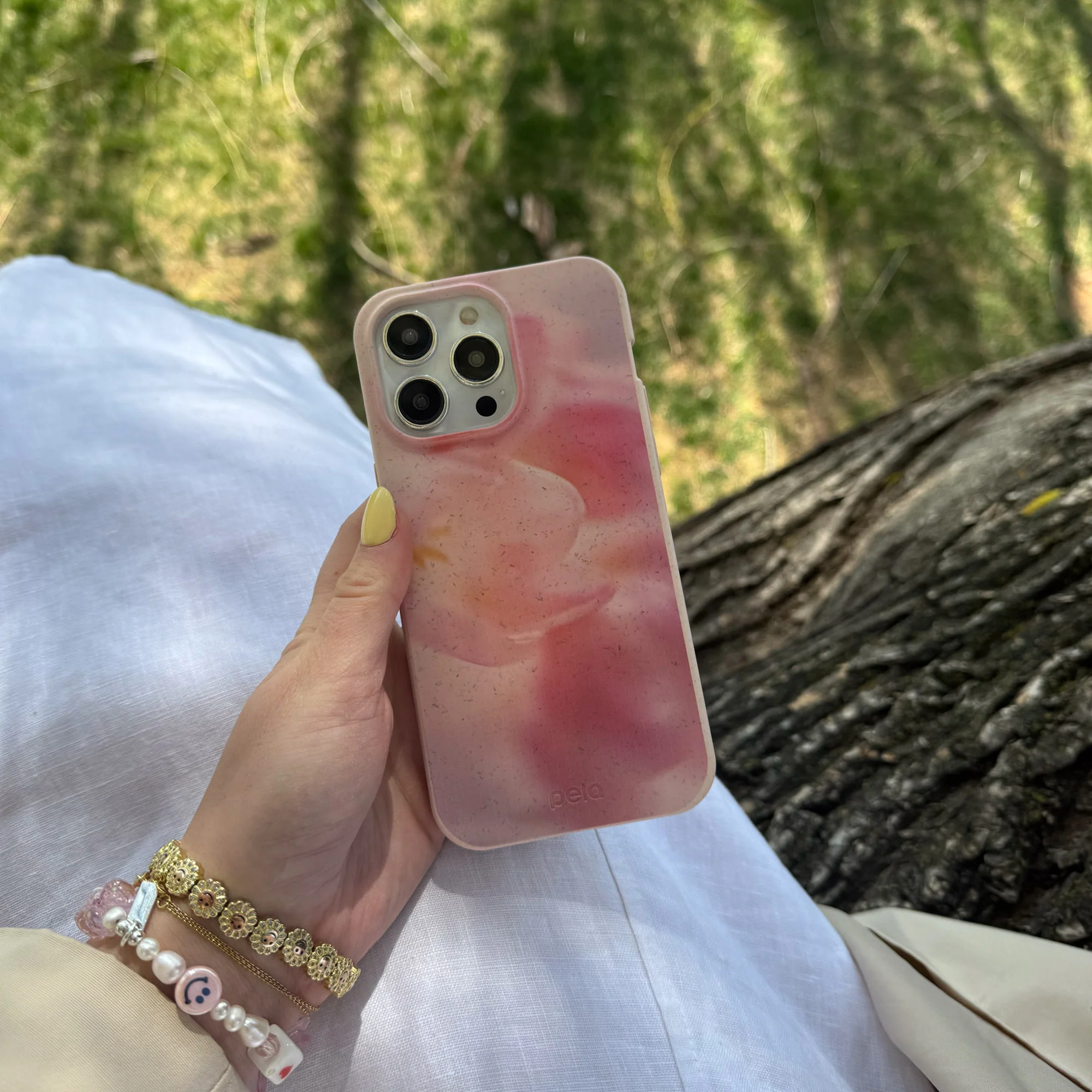 Seashell Radiate iPhone 16 Plus Case - Image 9