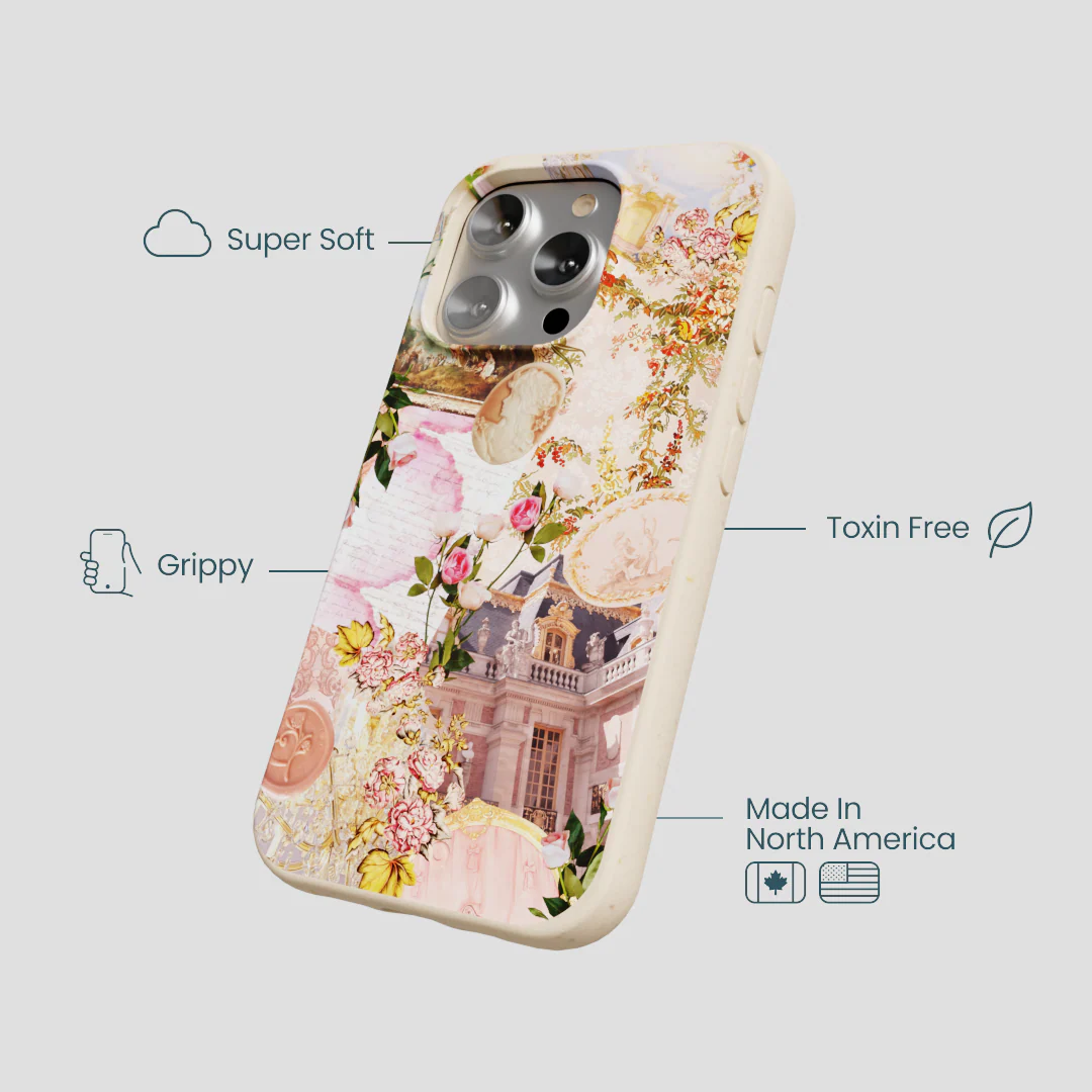 Seashell Rococo Romance iPhone 16 Pro Case - Image 4