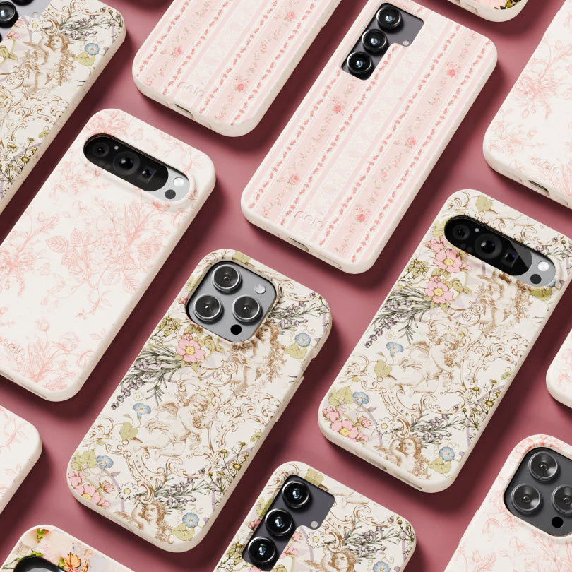 Seashell Rococo Romance Samsung Galaxy S24 Case - Image 7