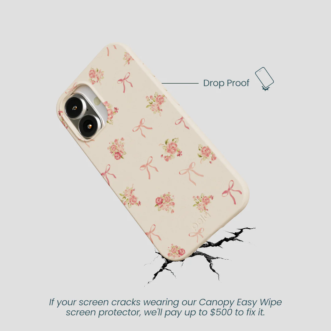 Seashell Roses and Bows iPhone 16 Case - Image 5