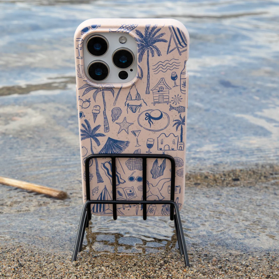 Seashell Salted Ink Google Pixel 7a Case - Image 2