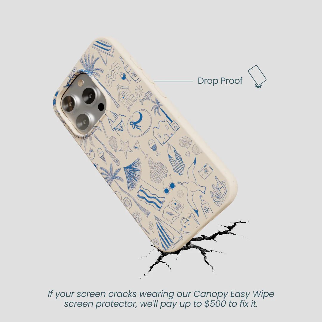 Seashell Salted Ink iPhone 16 Pro Case - Image 5