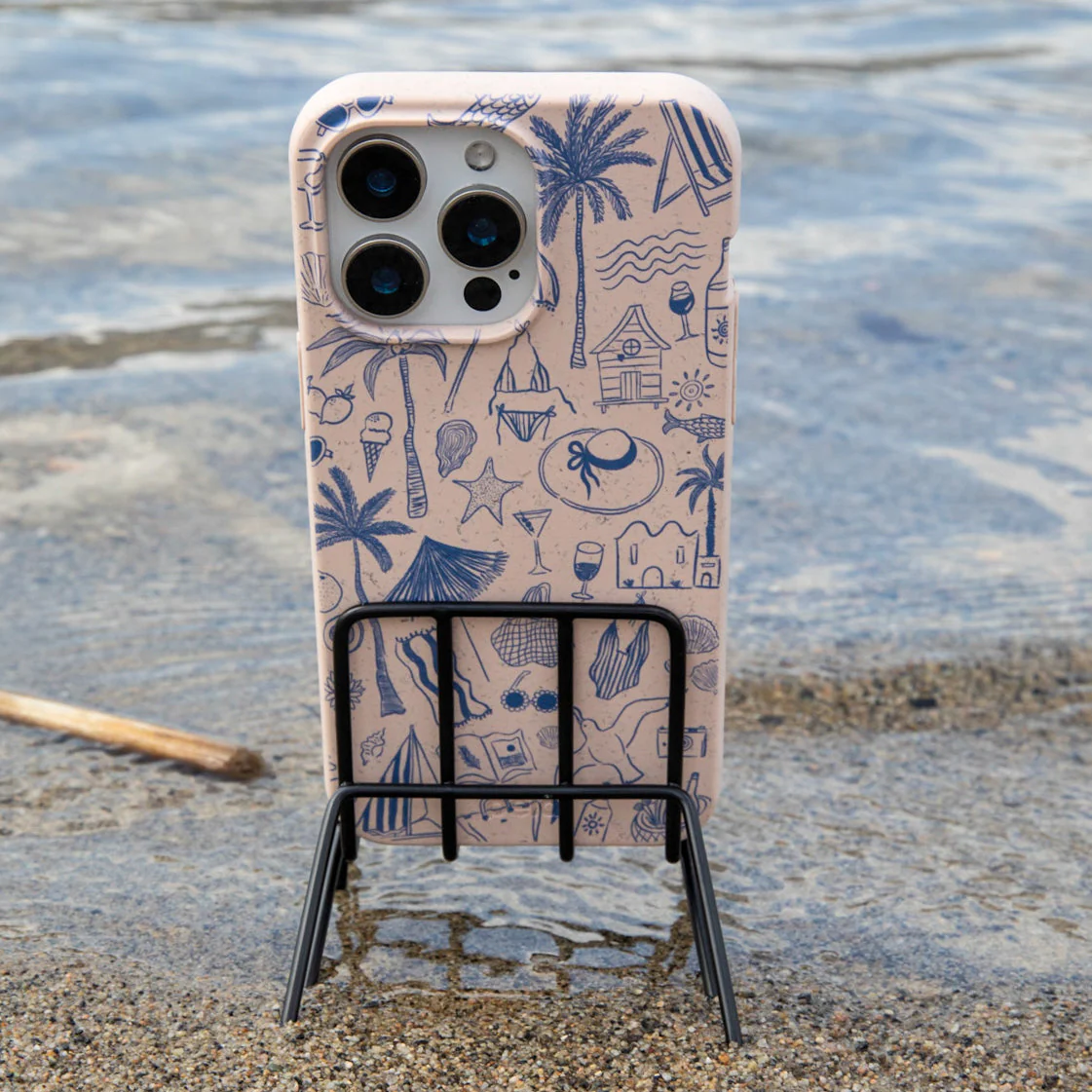 Seashell Salted Ink Samsung Galaxy S24 Case - Image 5