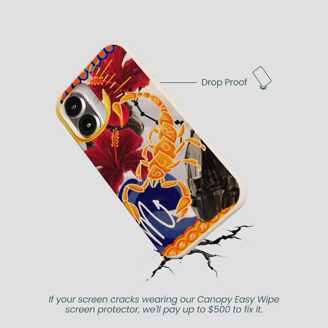 Seashell Scorpio Scorpion iPhone 16 Case - Image 5