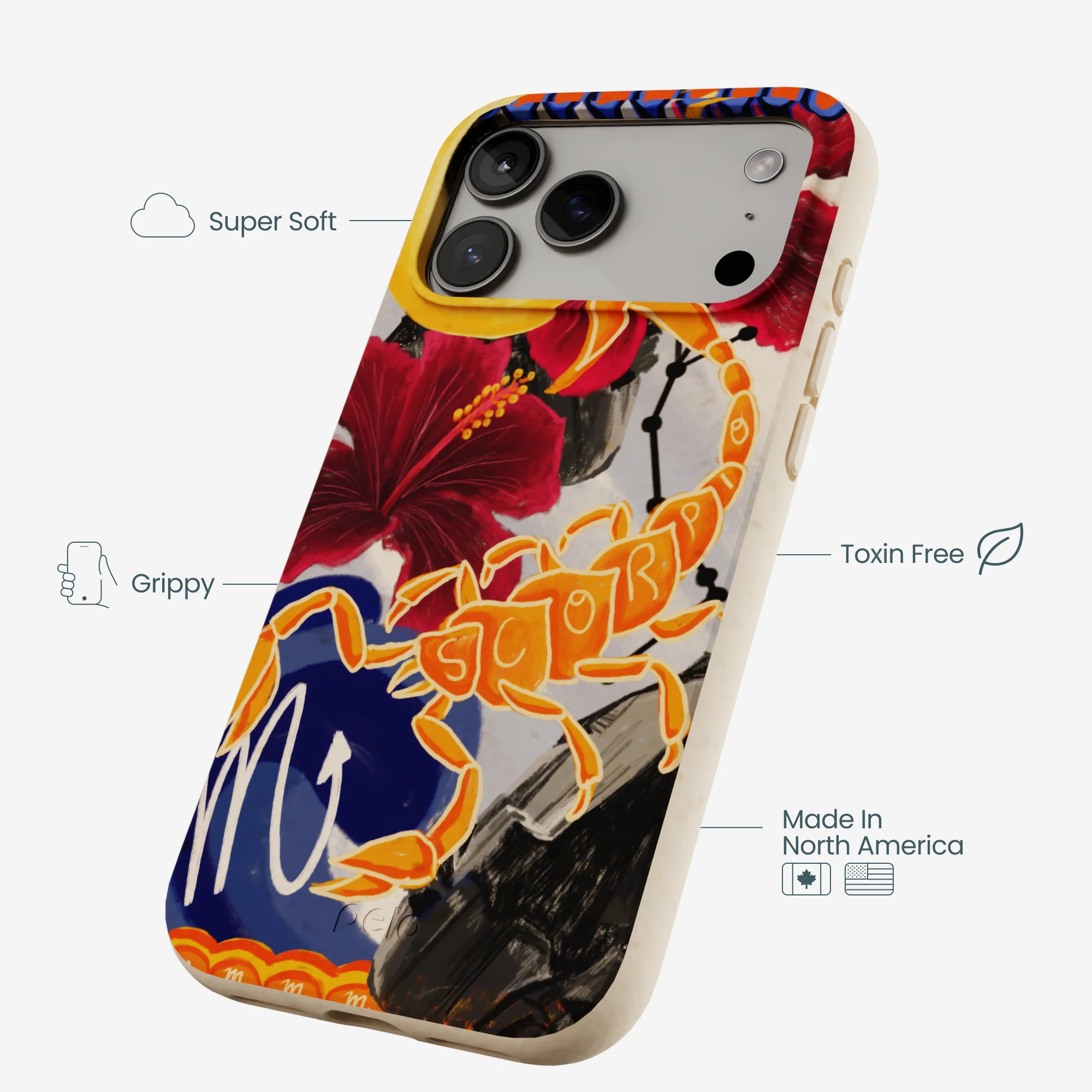 Seashell Scorpio Scorpion iPhone 17 Pro Max Case - Image 3