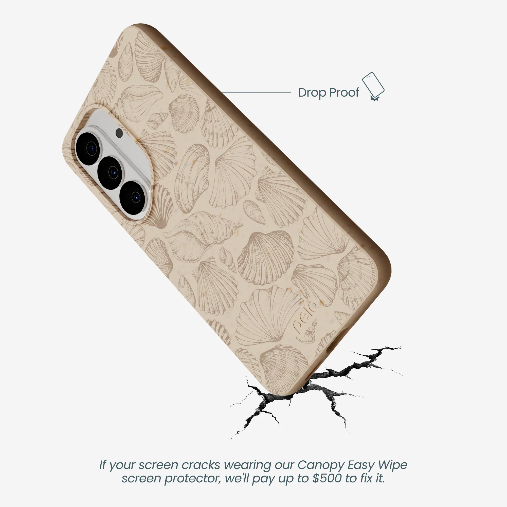 Seashell Seashore Samsung Galaxy S26 Case - Image 4