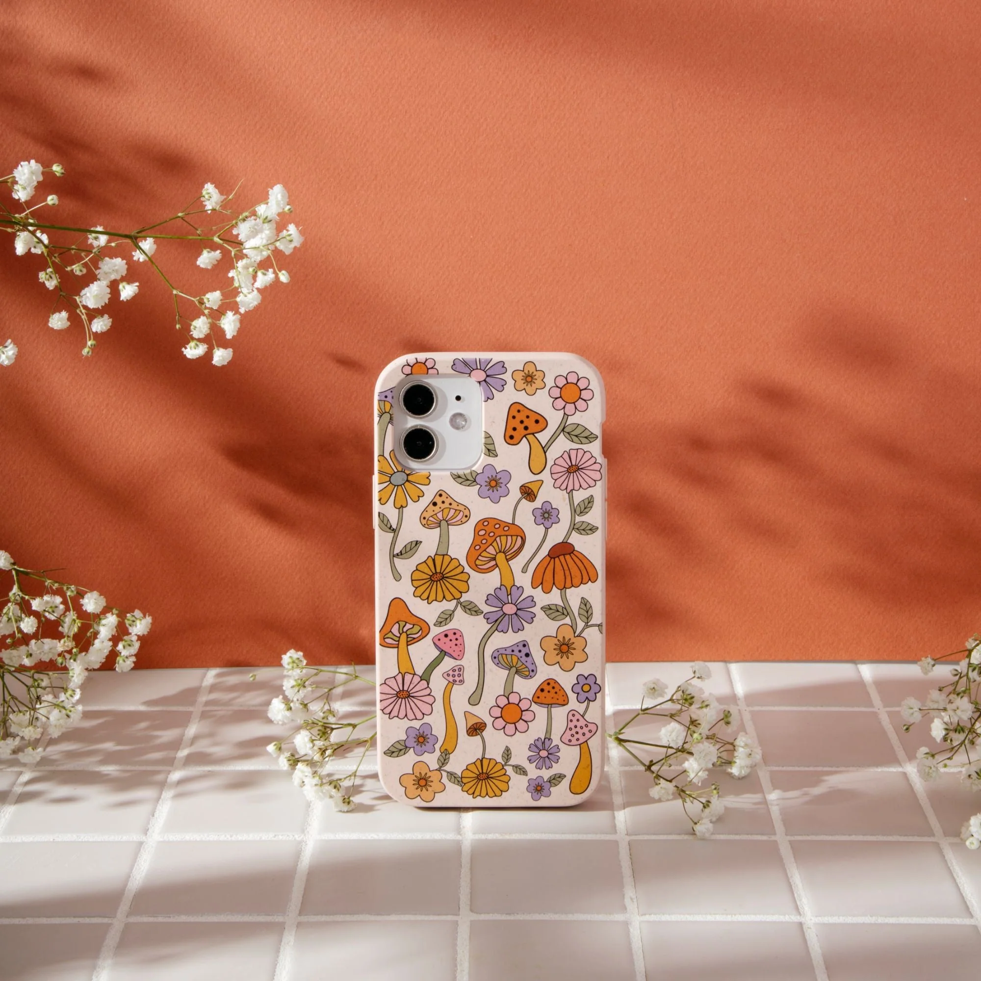 Seashell Shrooms and Blooms Samsung Galaxy S25 Ultra Case - Image 6