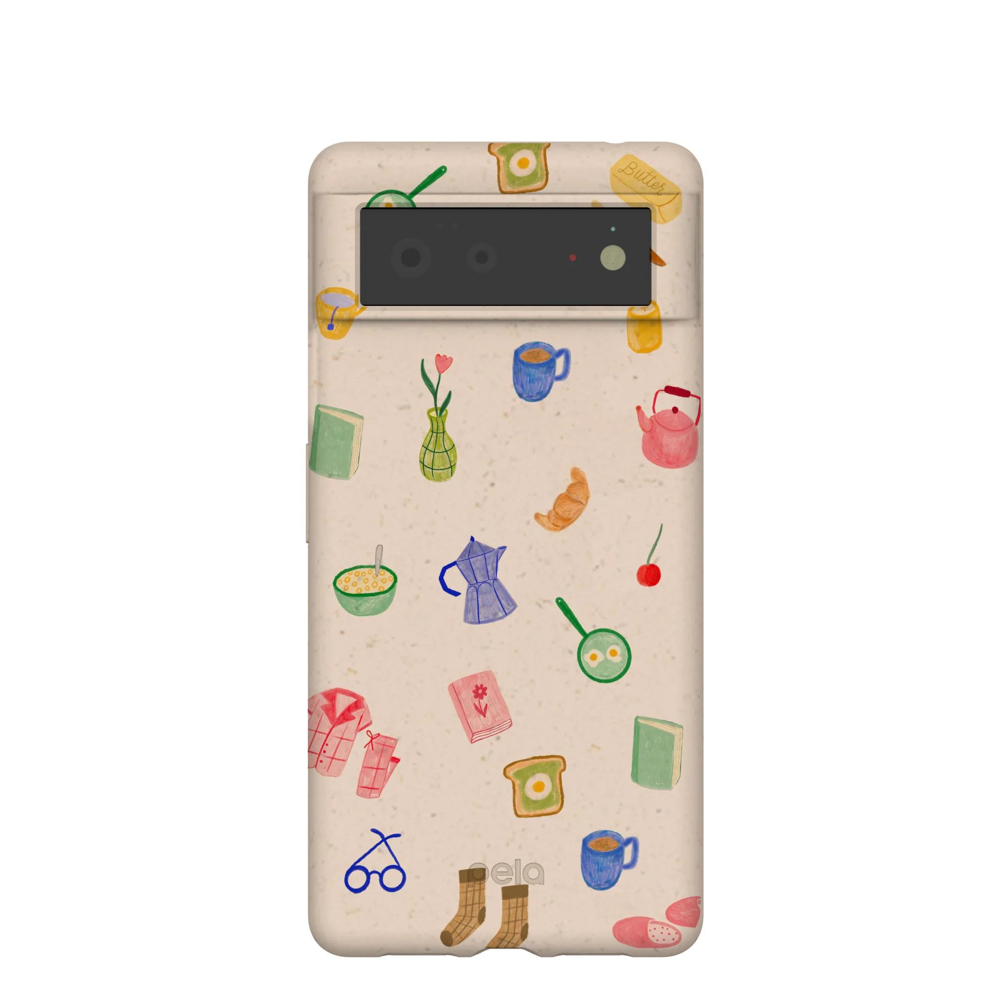 Seashell Slow Mornings Google Pixel 6 Case