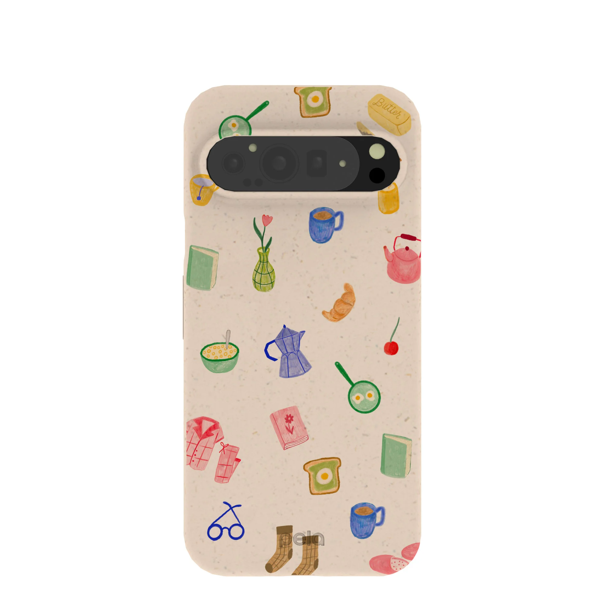 Seashell Slow Mornings Google Pixel 9 Pro XL Case