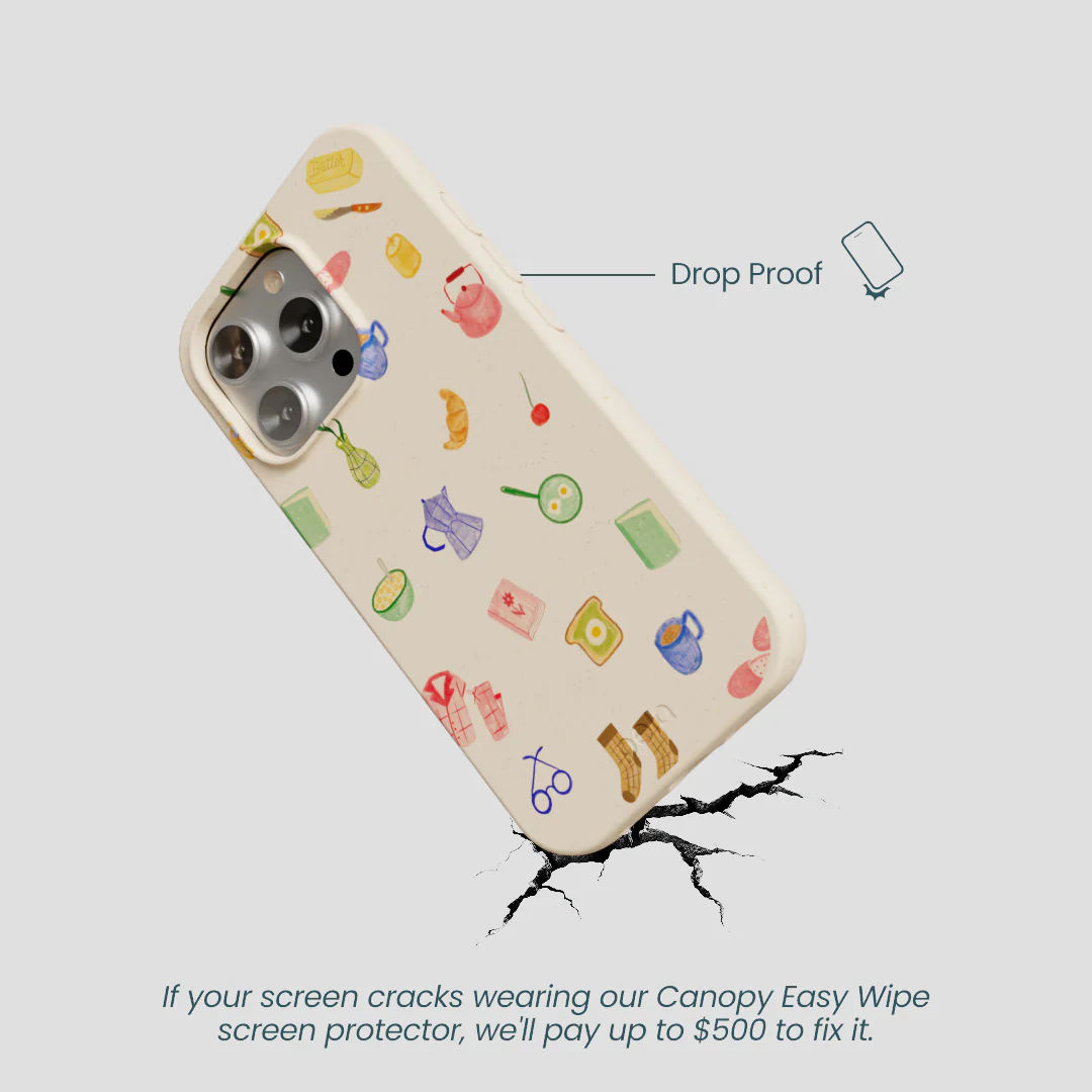 Seashell Slow Mornings iPhone 16 Pro Case - Image 5