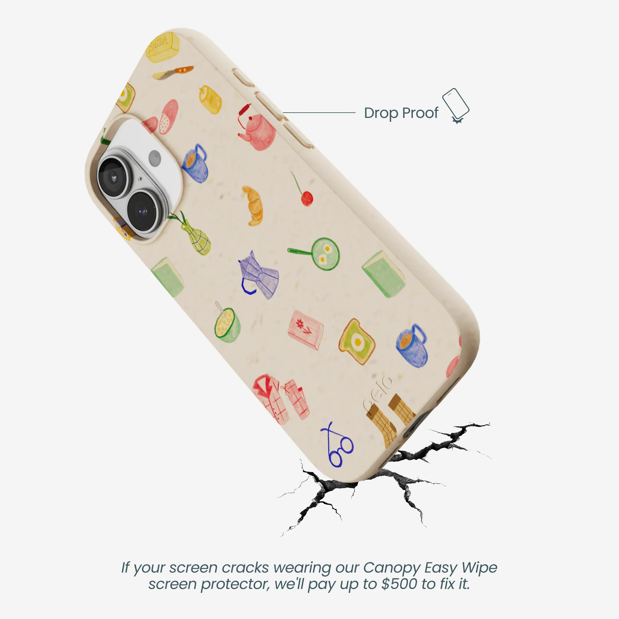 Seashell Slow Mornings iPhone 17 Case - Image 5