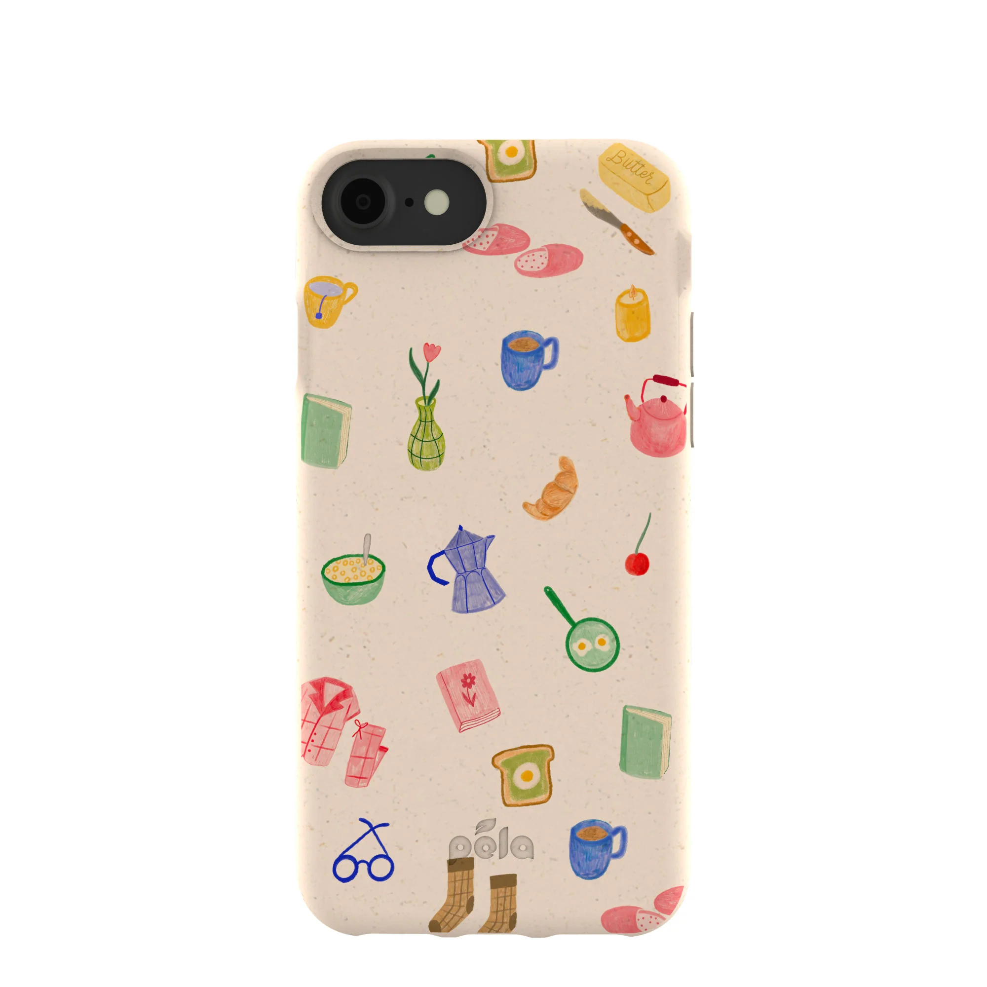 Seashell Slow Mornings iPhone 6/6s/7/8/SE Case