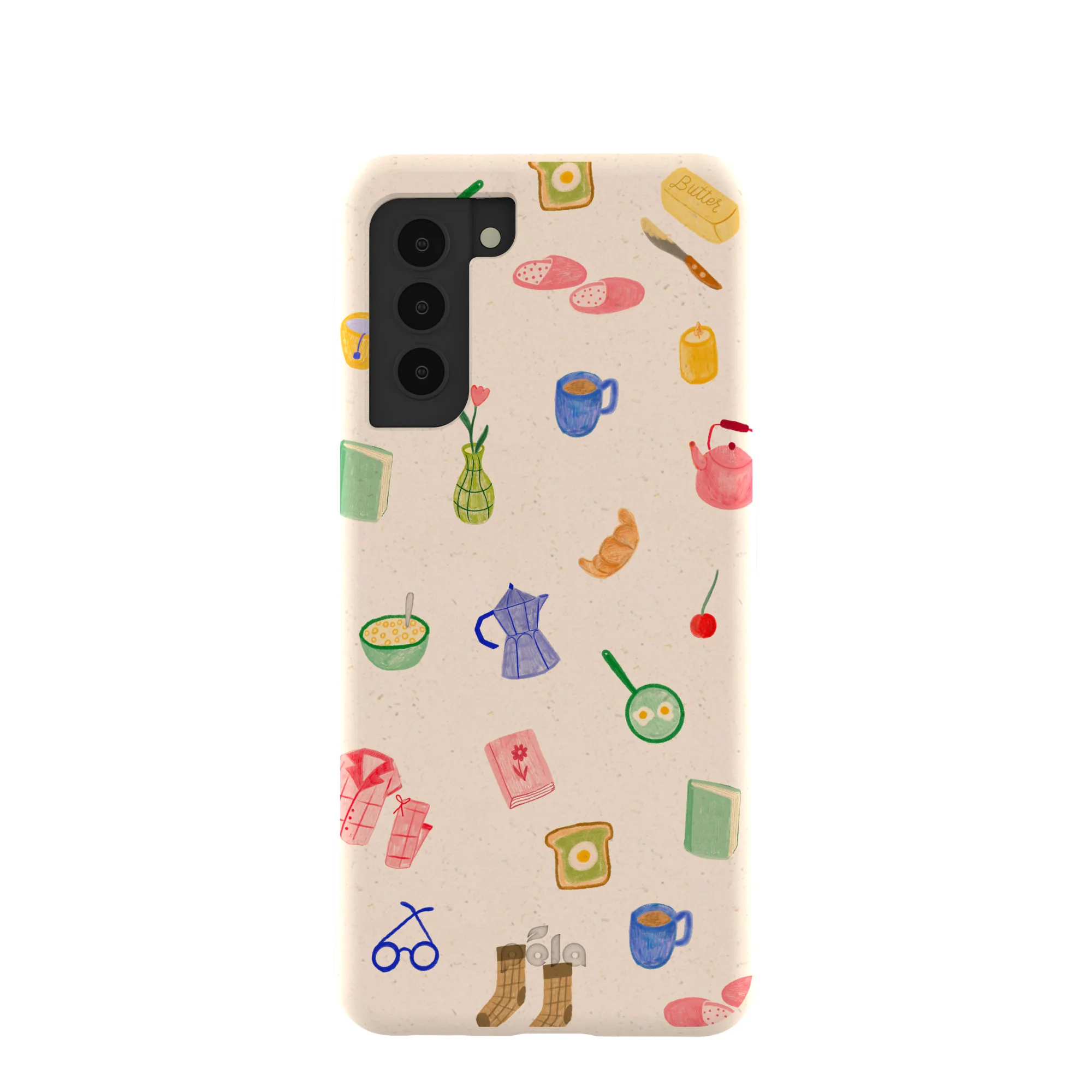 Seashell Slow Mornings Samsung Galaxy S21 Case