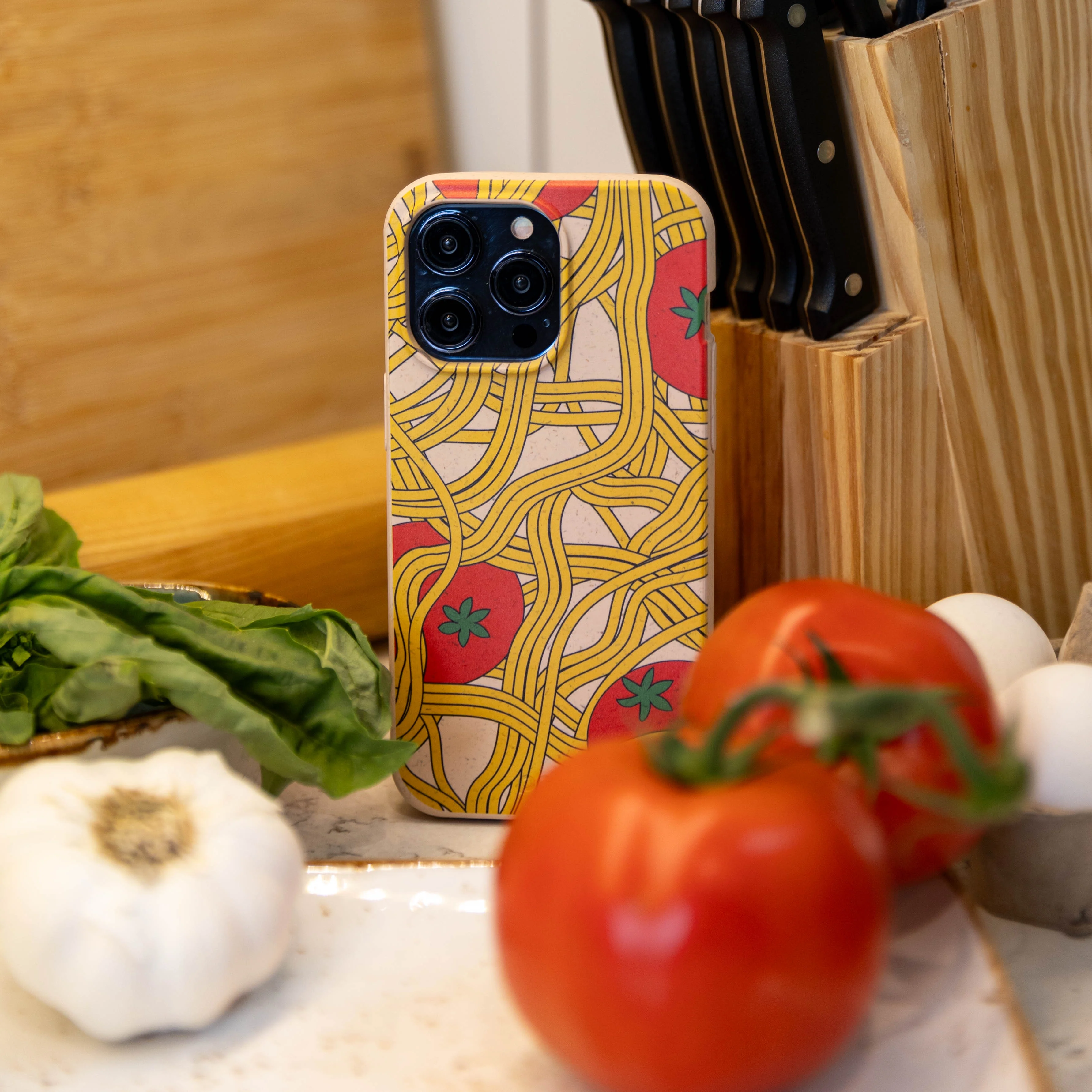 Seashell Spaghetti Splash Google Pixel 7 Case - Image 2