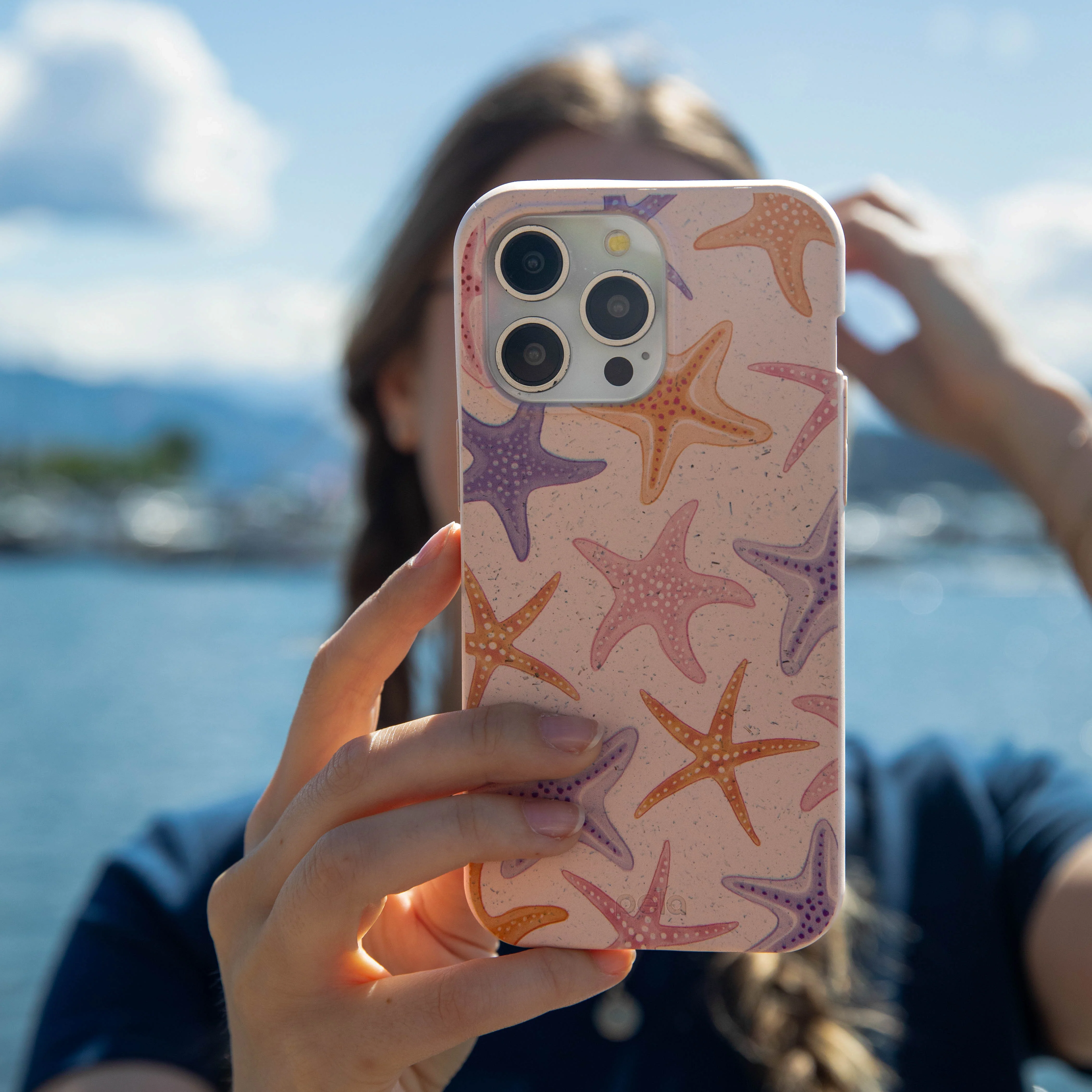 Seashell Starfish Parade Google Pixel 7a Case - Image 2