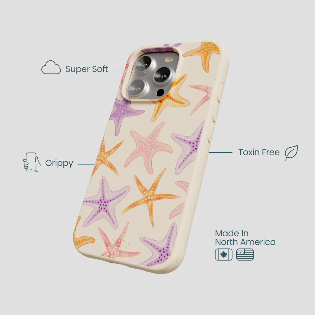 Seashell Starfish Parade iPhone 16 Pro Case - Image 4