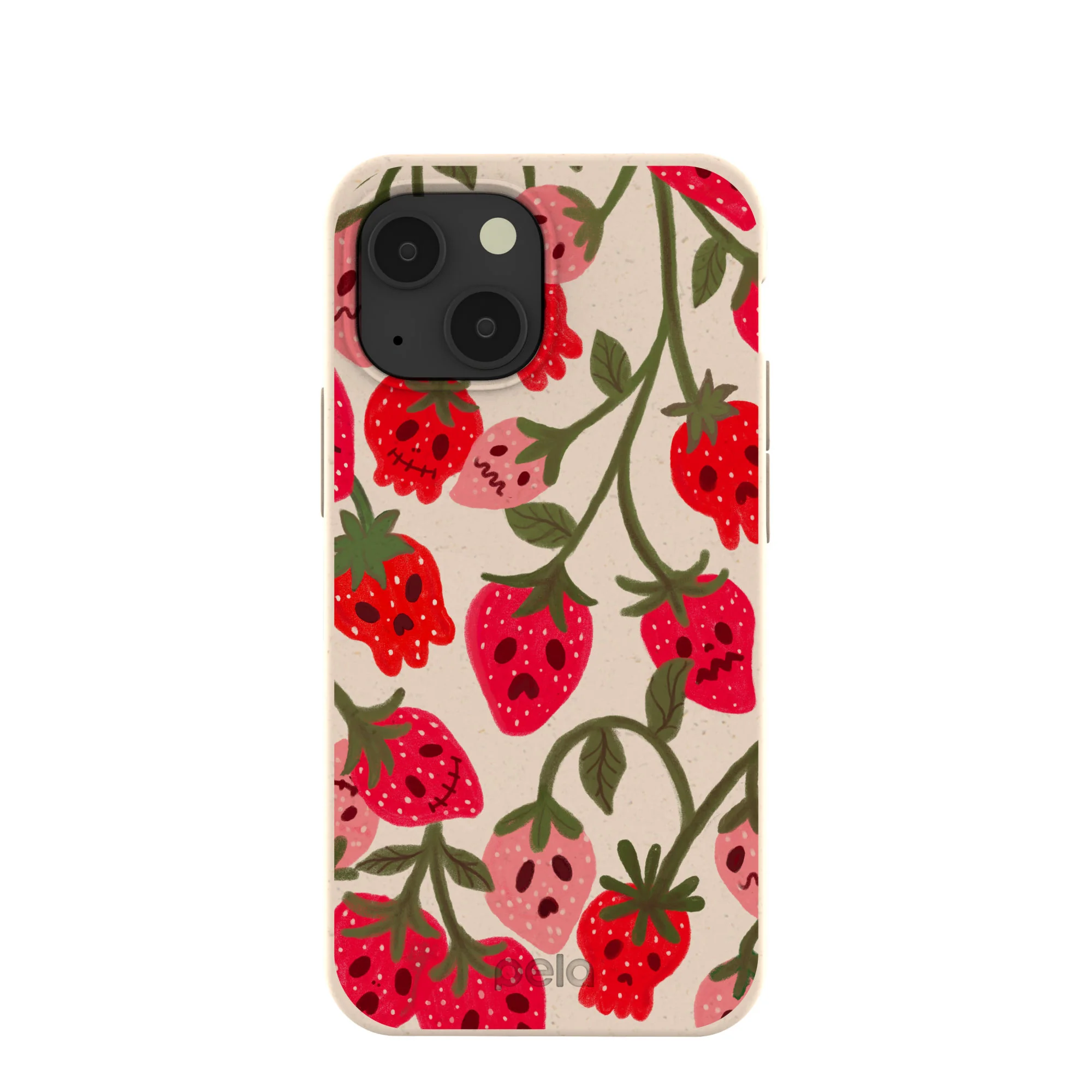 Seashell Strawboories iPhone 13 Mini Case