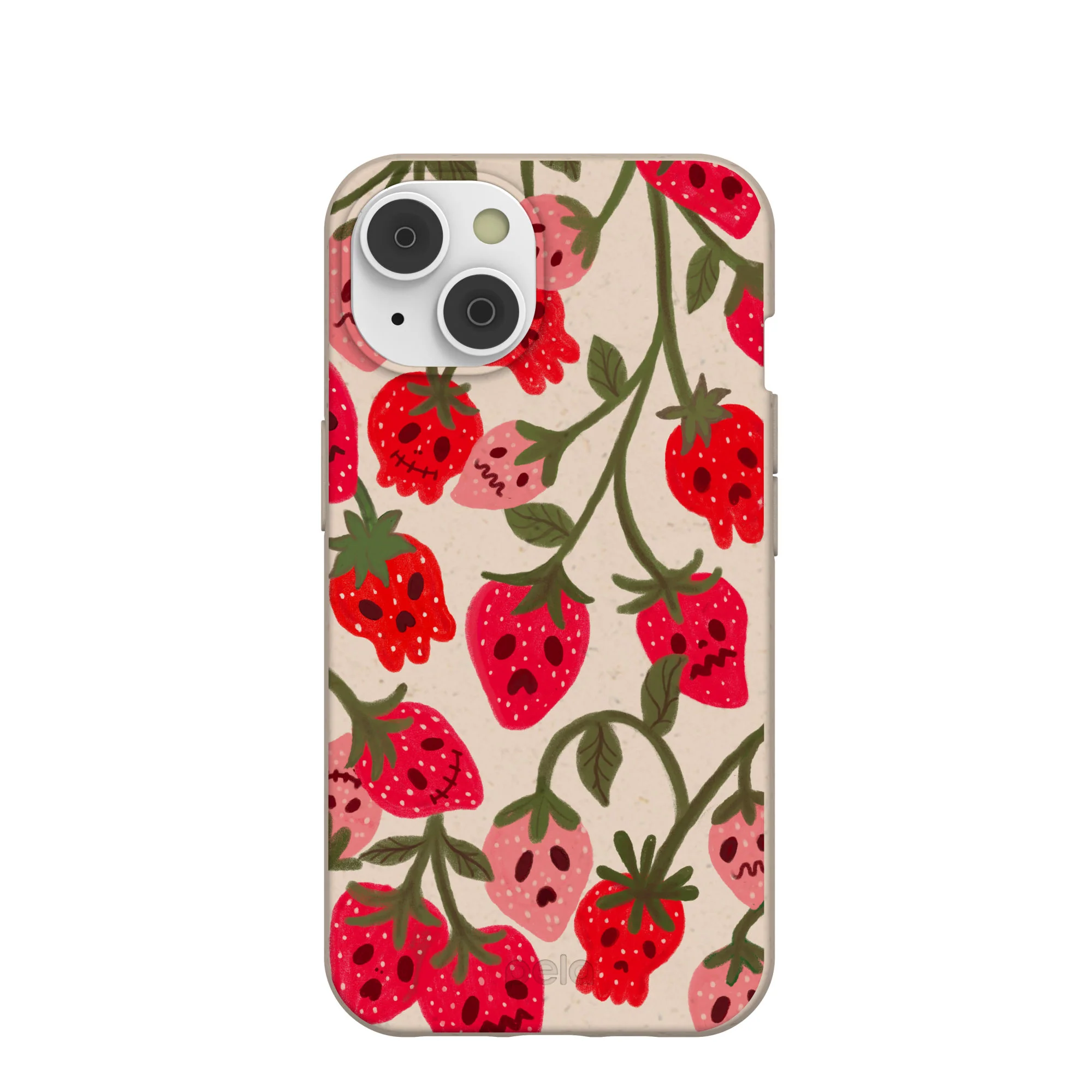 Seashell Strawboories iPhone 14 Case
