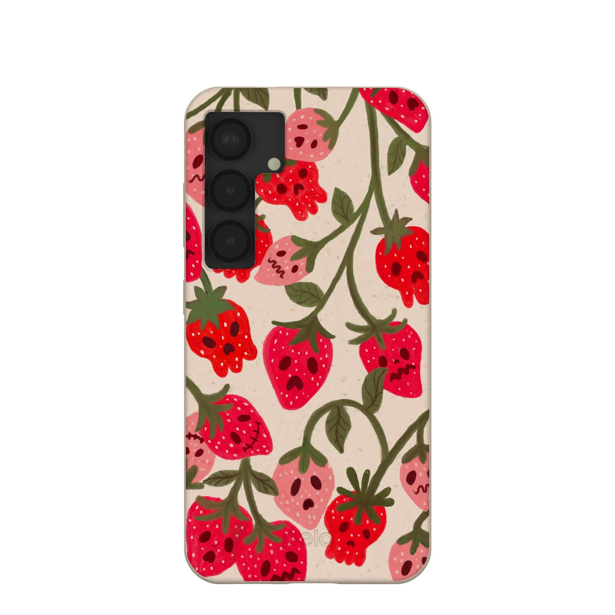 Seashell Strawboories Samsung Galaxy S25 Case
