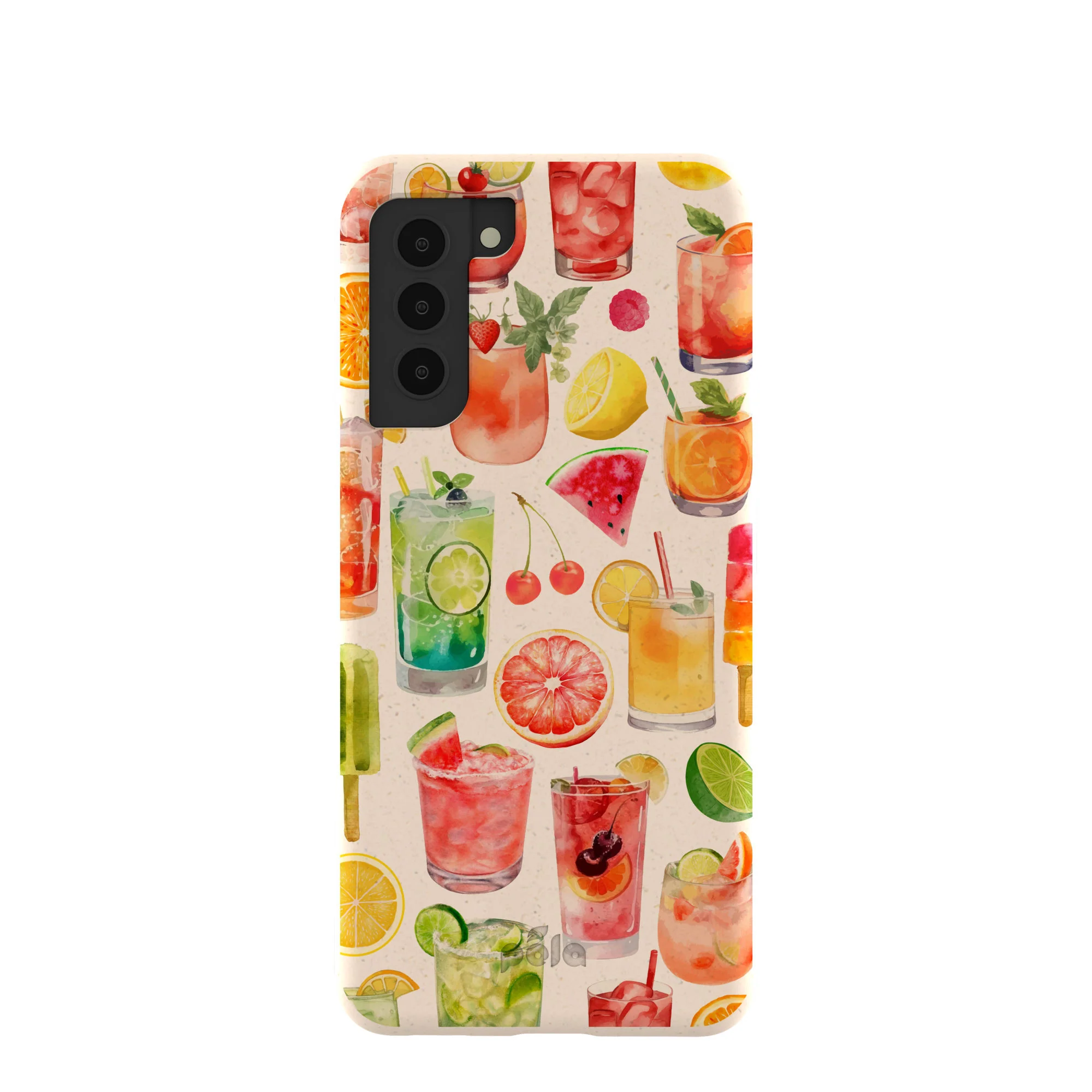 Seashell Sunset Sips Samsung Galaxy S21 Case