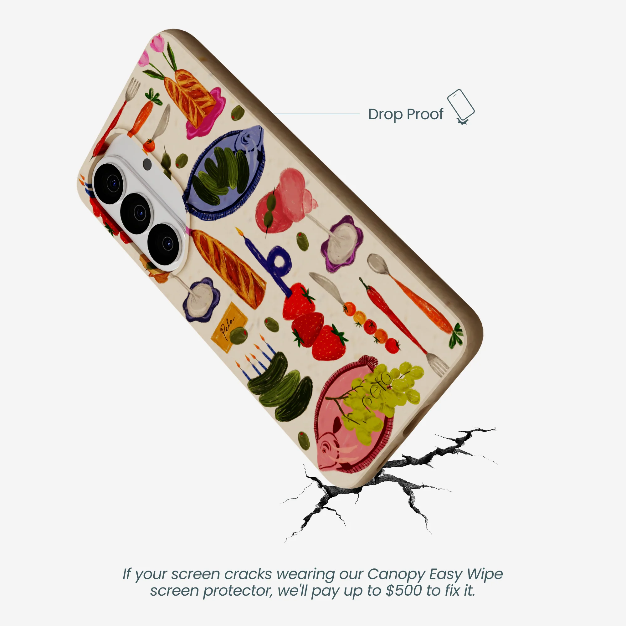 Seashell Surreal Soiree Samsung Galaxy S26 Case - Image 5