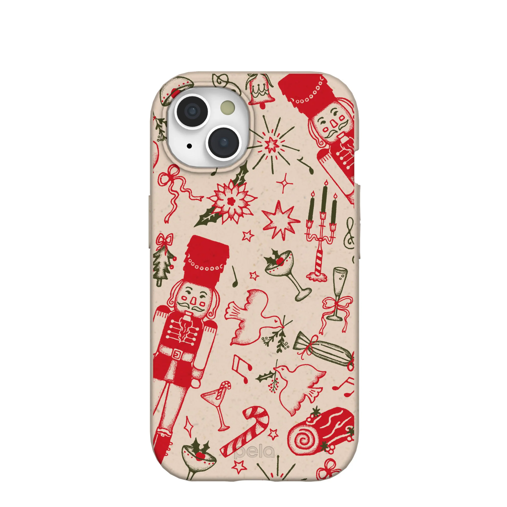 Seashell Sweet Nutcracker Mix iPhone 15 Case