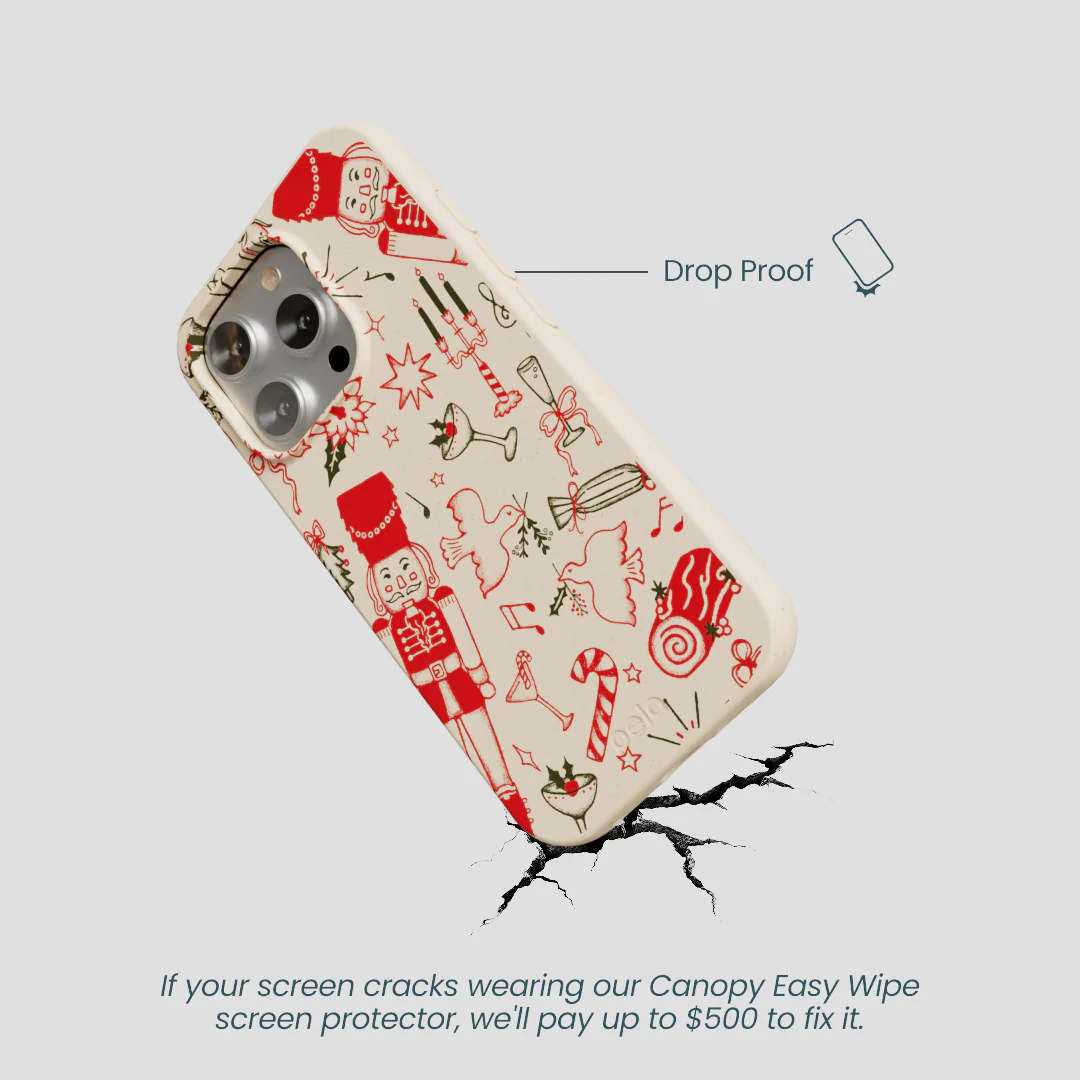 Seashell Sweet Nutcracker Mix iPhone 16 Pro Case - Image 5