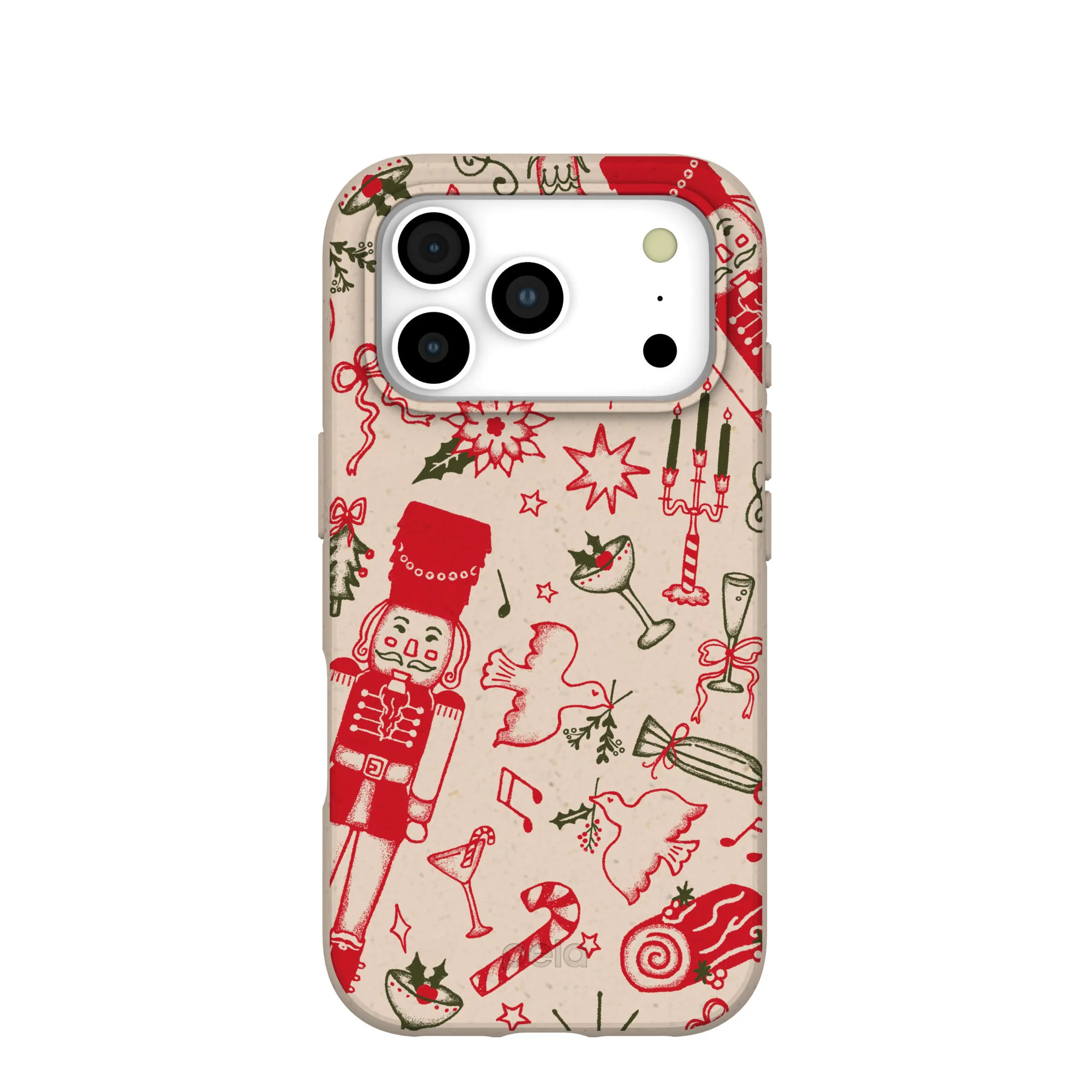 Seashell Sweet Nutcracker Mix iPhone 17 Pro Case