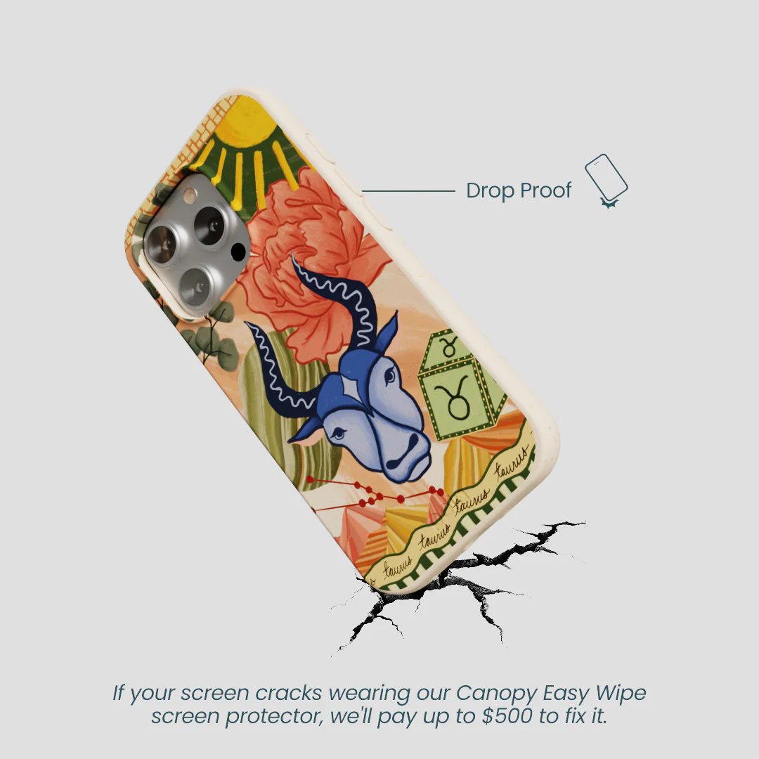 Seashell Taurus Bull iPhone 16 Pro Case - Image 5