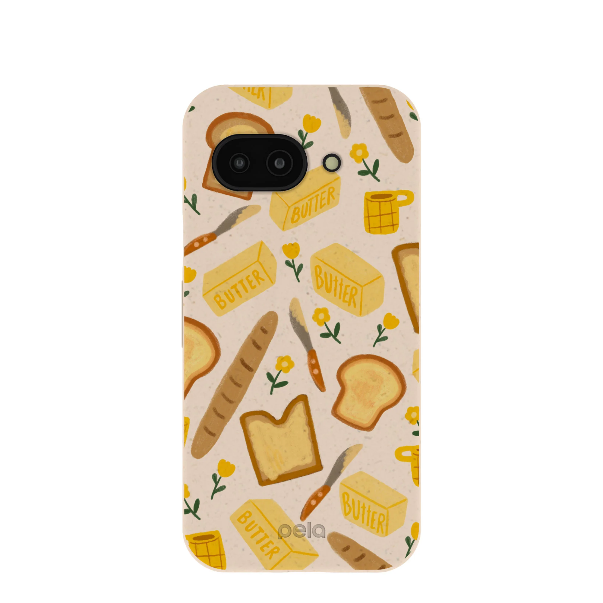 Seashell Toast Garden Google Pixel 9a Case