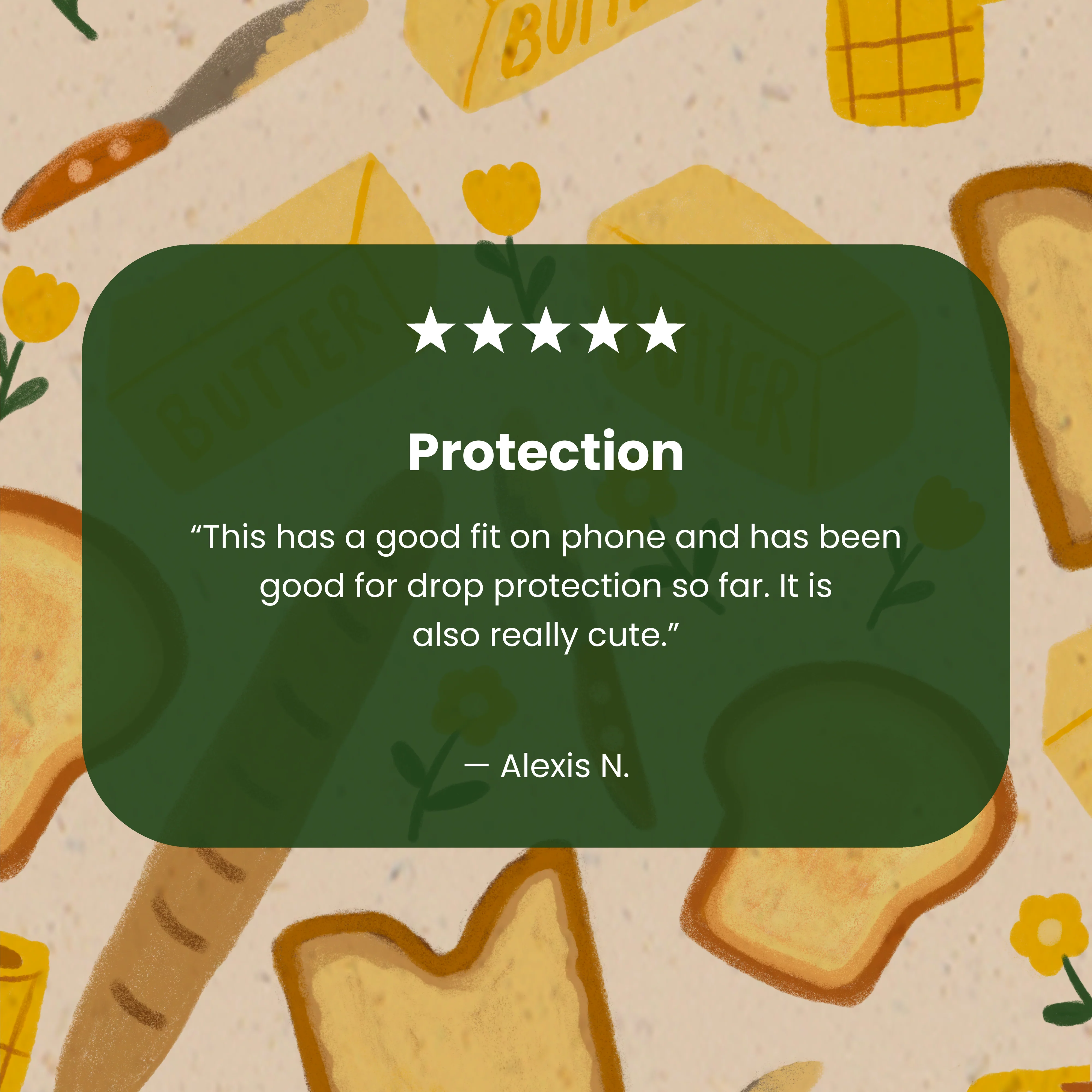 Seashell Toast Garden Google Pixel 9a Case - Image 4