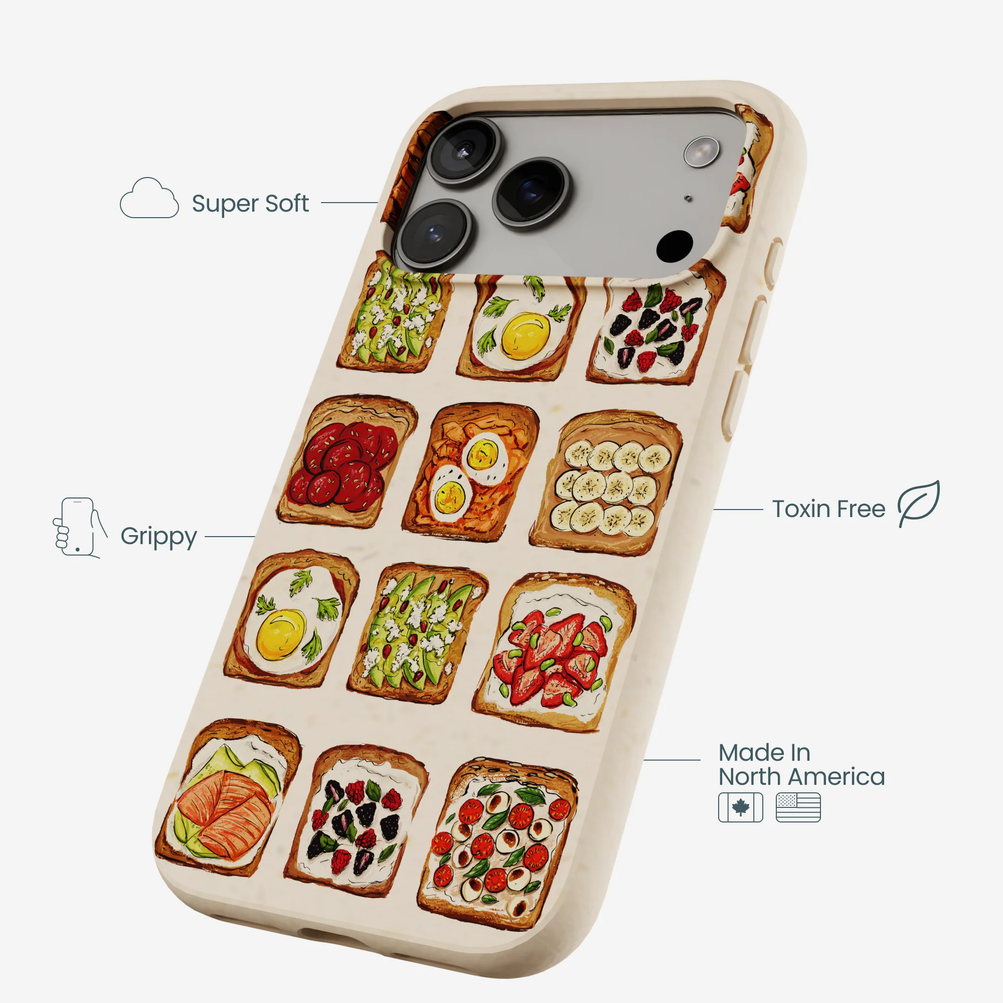 Seashell Toasted iPhone 17 Pro Max Case - Image 3