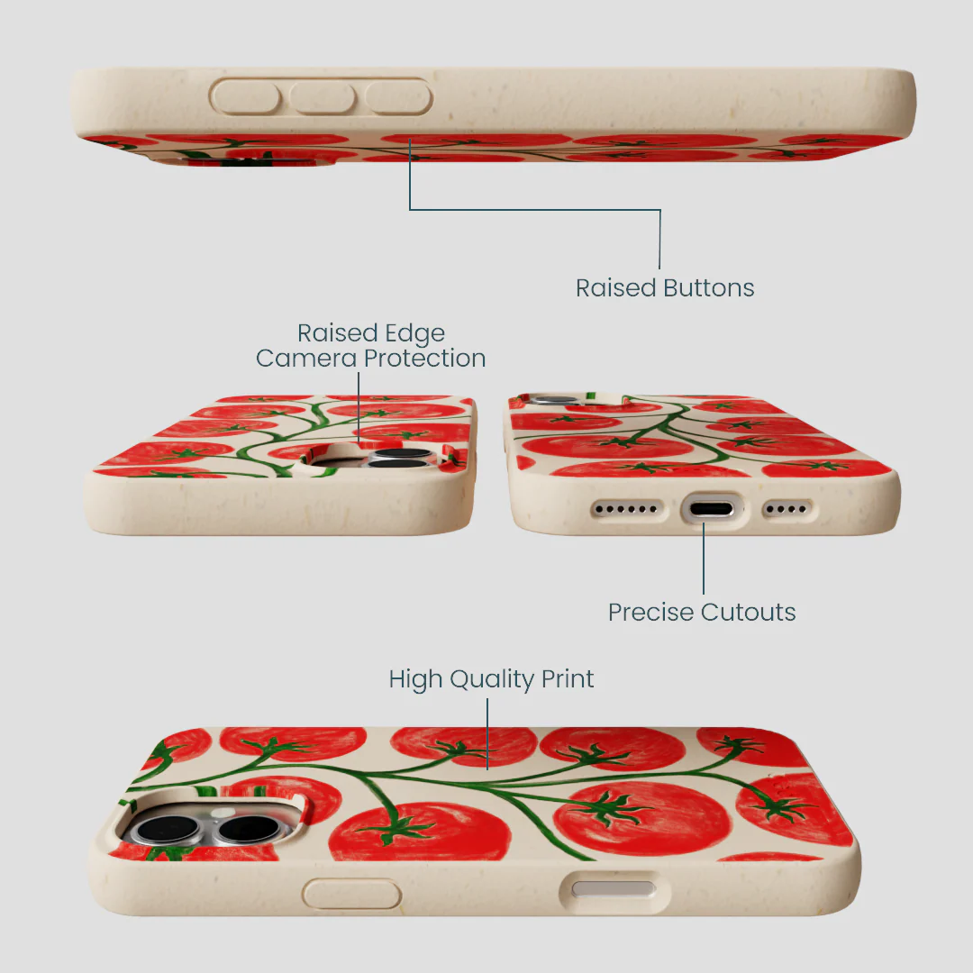 Seashell Tomato Tango iPhone 16 Plus Case - Image 3