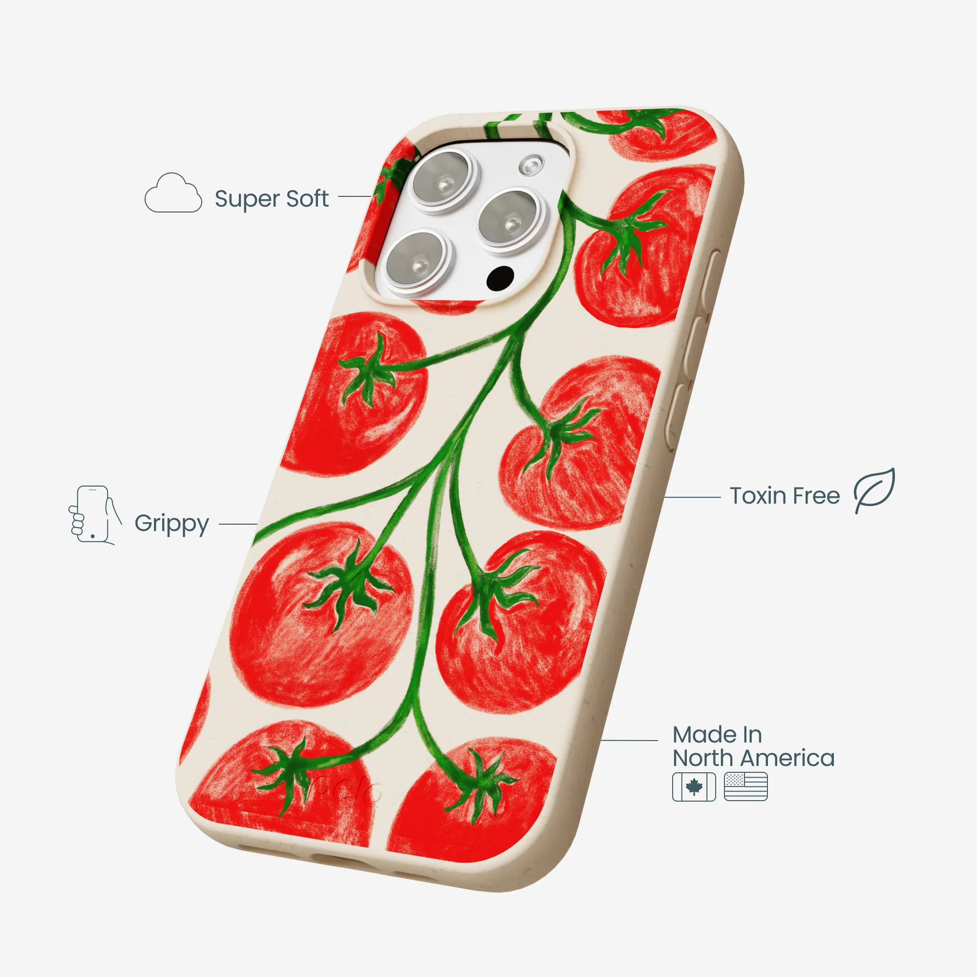 Seashell Tomato Tango iPhone 16 Pro Max Case - Image 4
