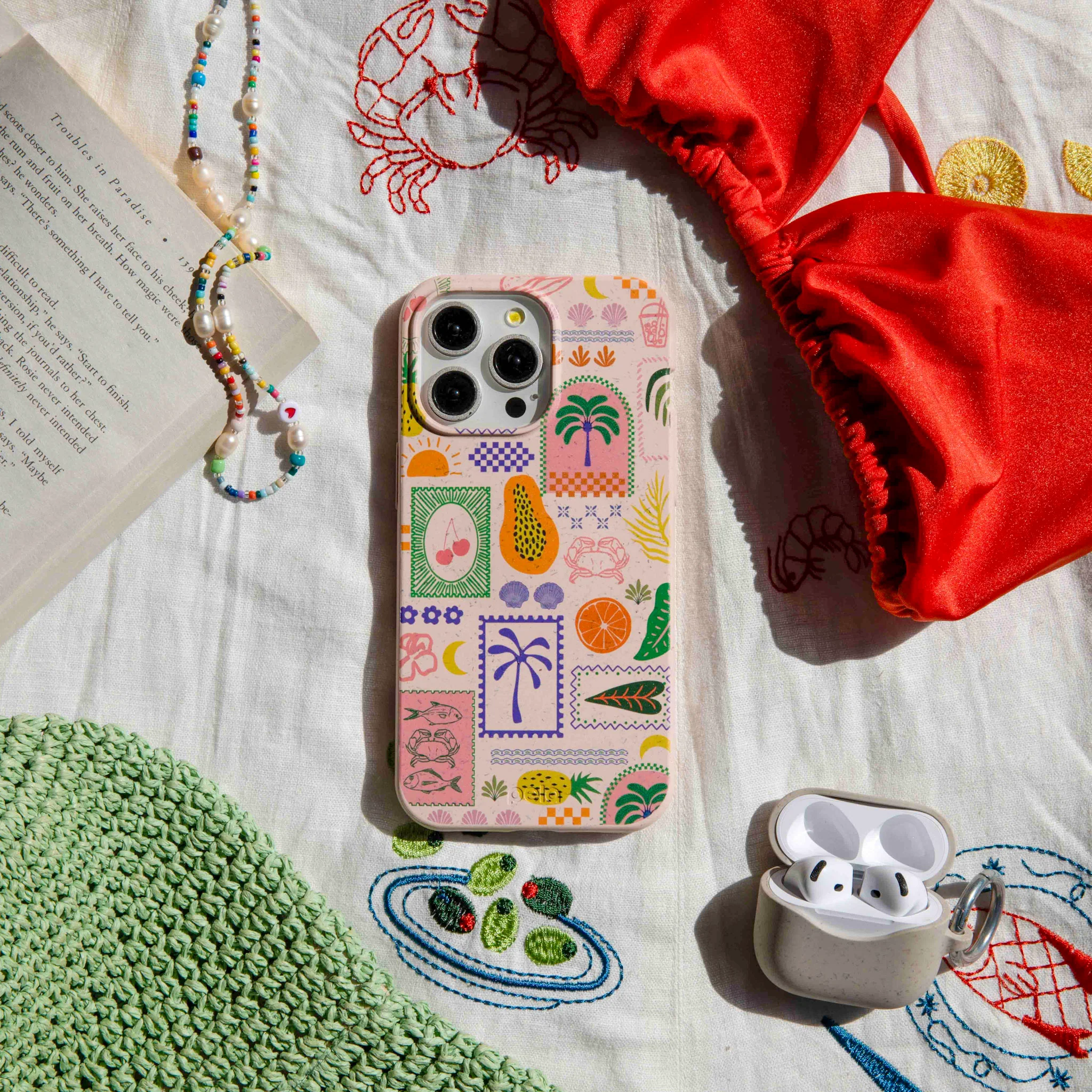 Seashell Tropic Muse iPhone 14 Plus Case - Image 5