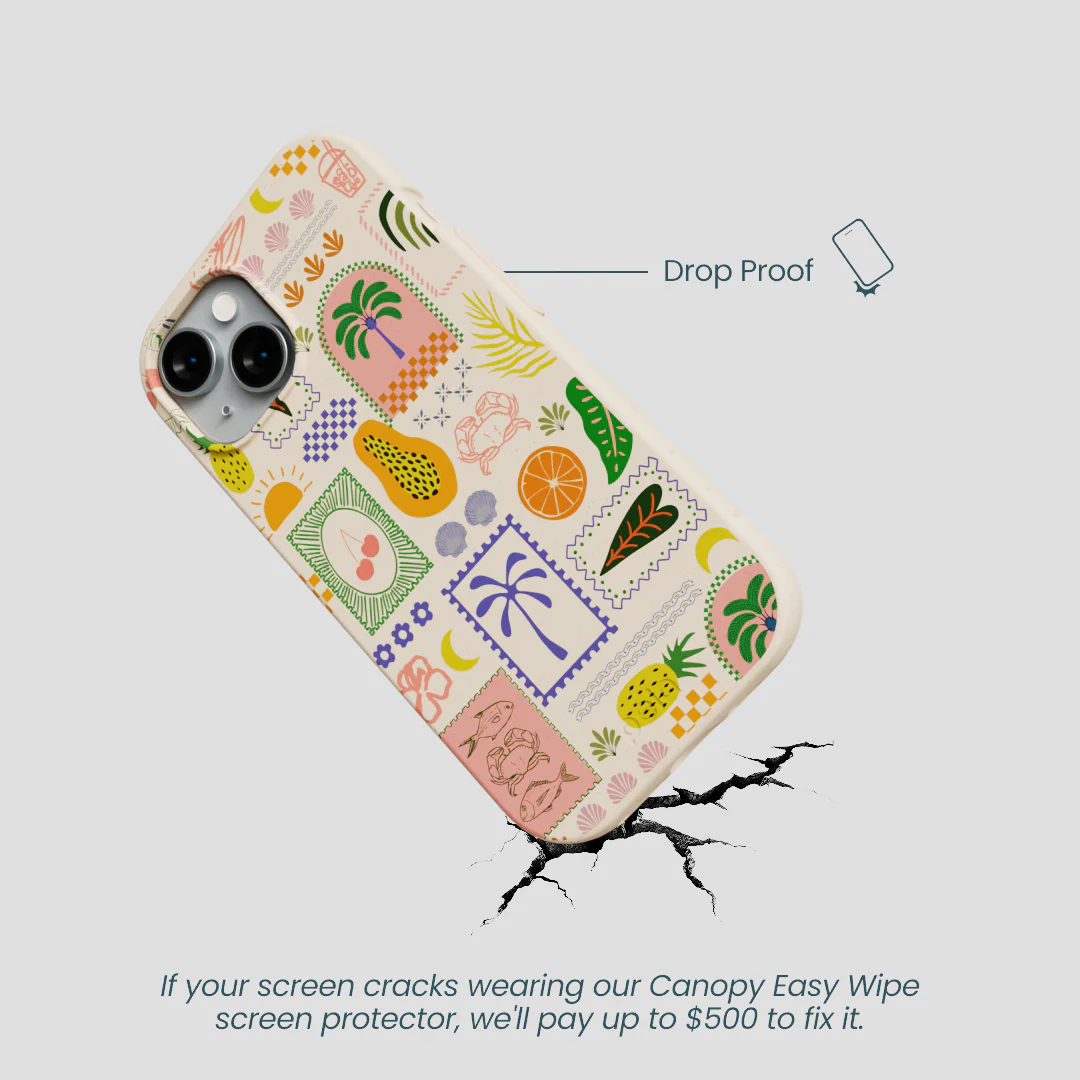 Seashell Tropic Muse iPhone 15 Case - Image 5