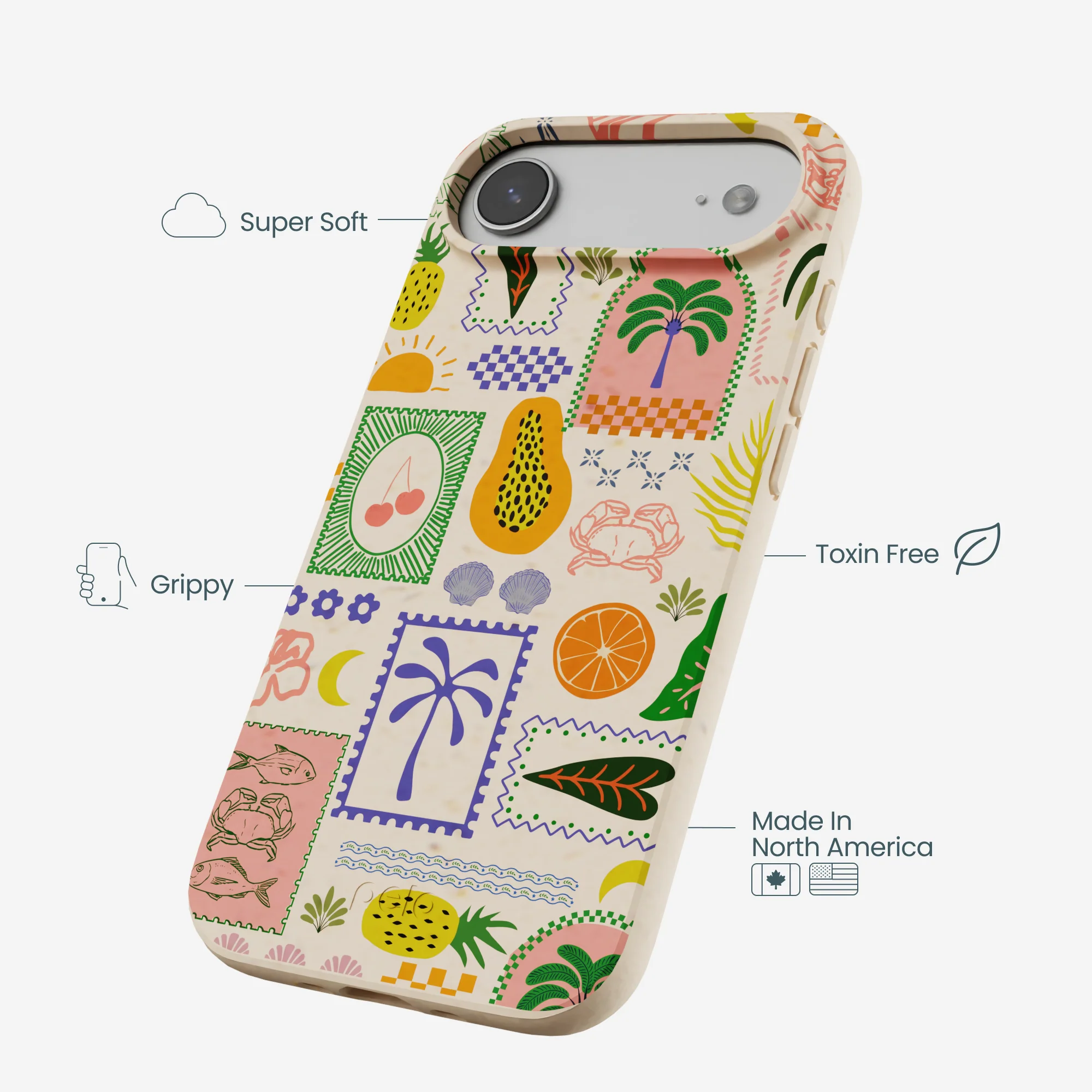 Seashell Tropic Muse iPhone Air Case - Image 4